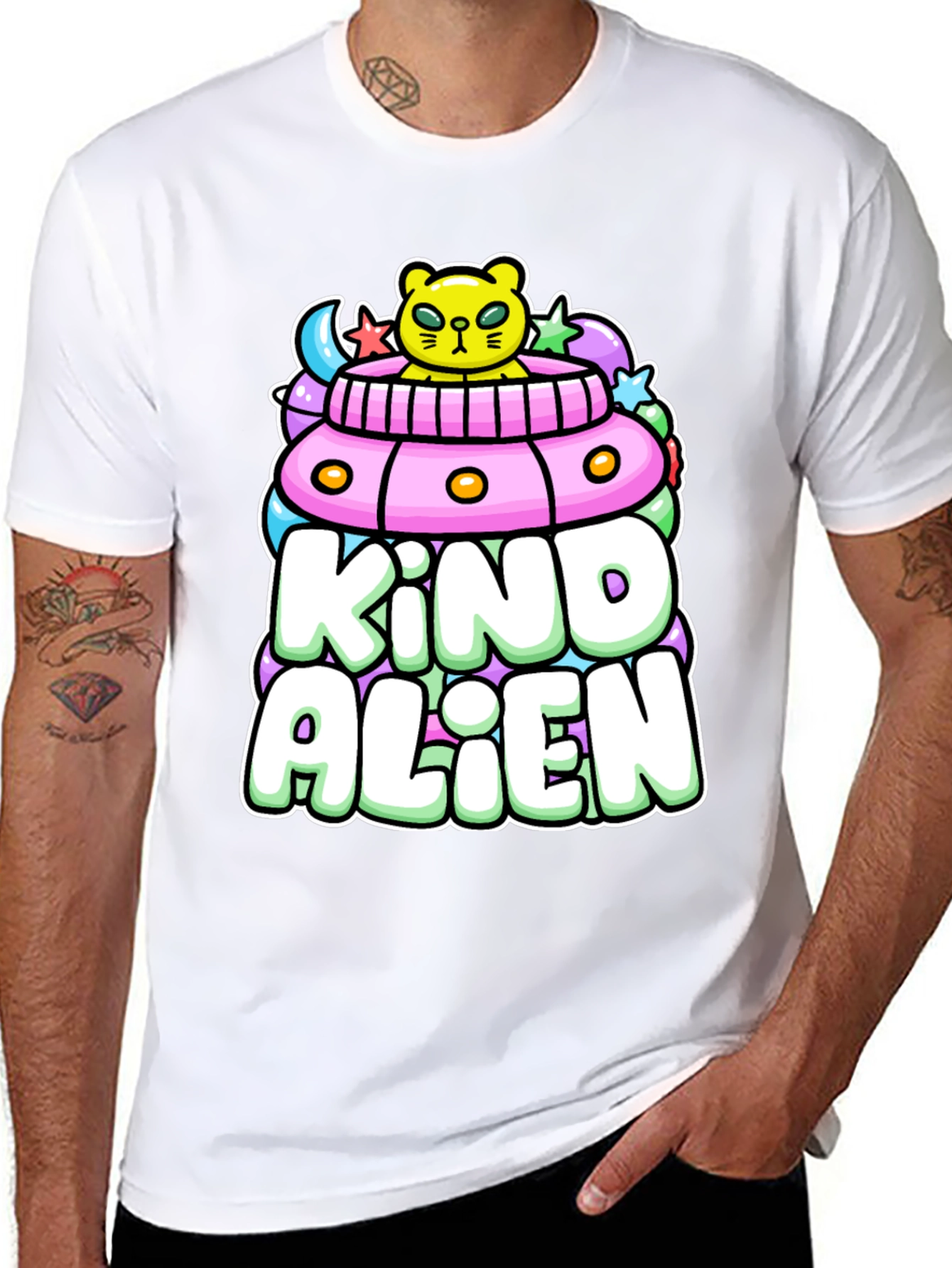 Kind Alien Graphic Tee