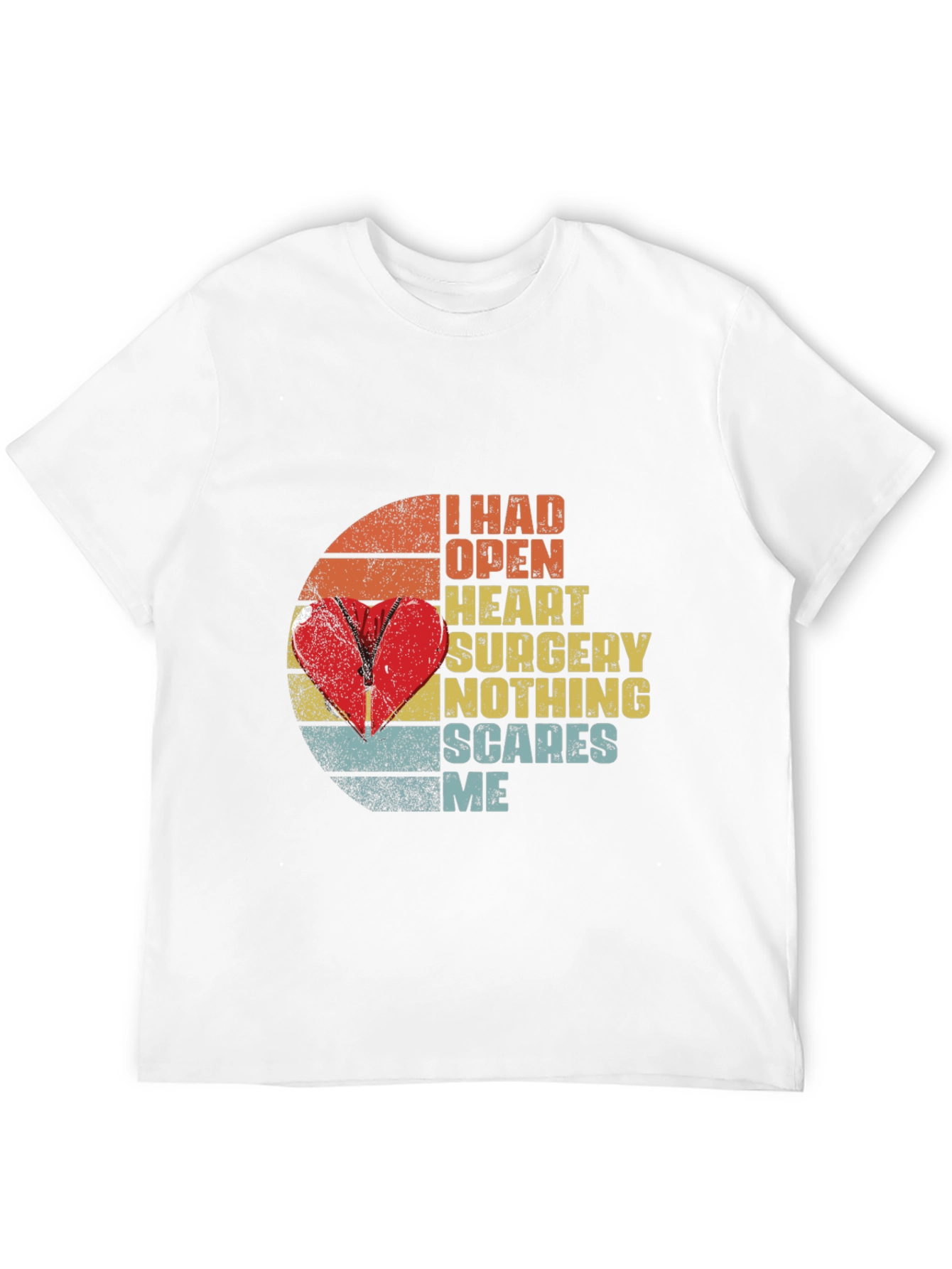 Open Heart Surgery Survivor Graphic Tee