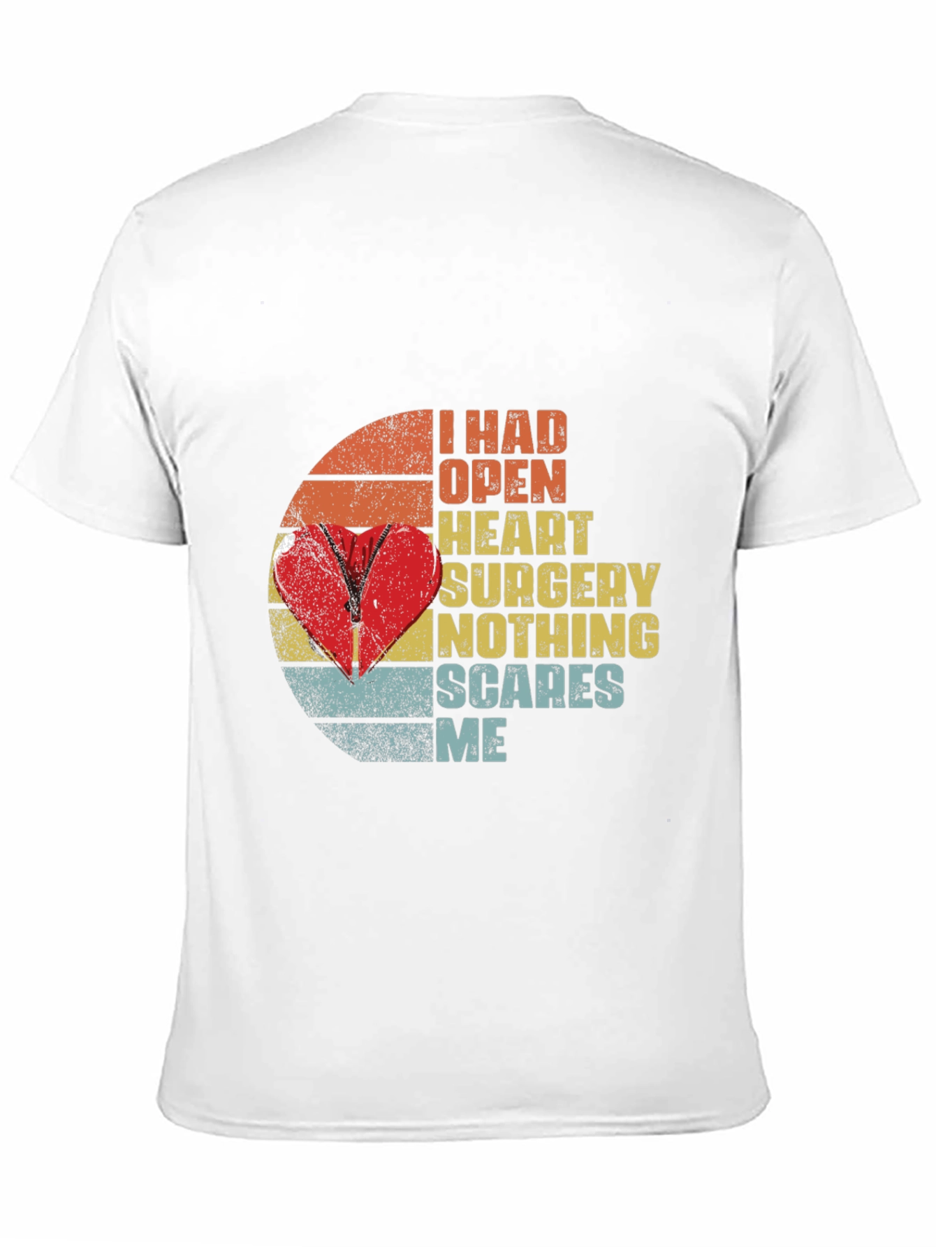 Open Heart Surgery Survivor Graphic Tee