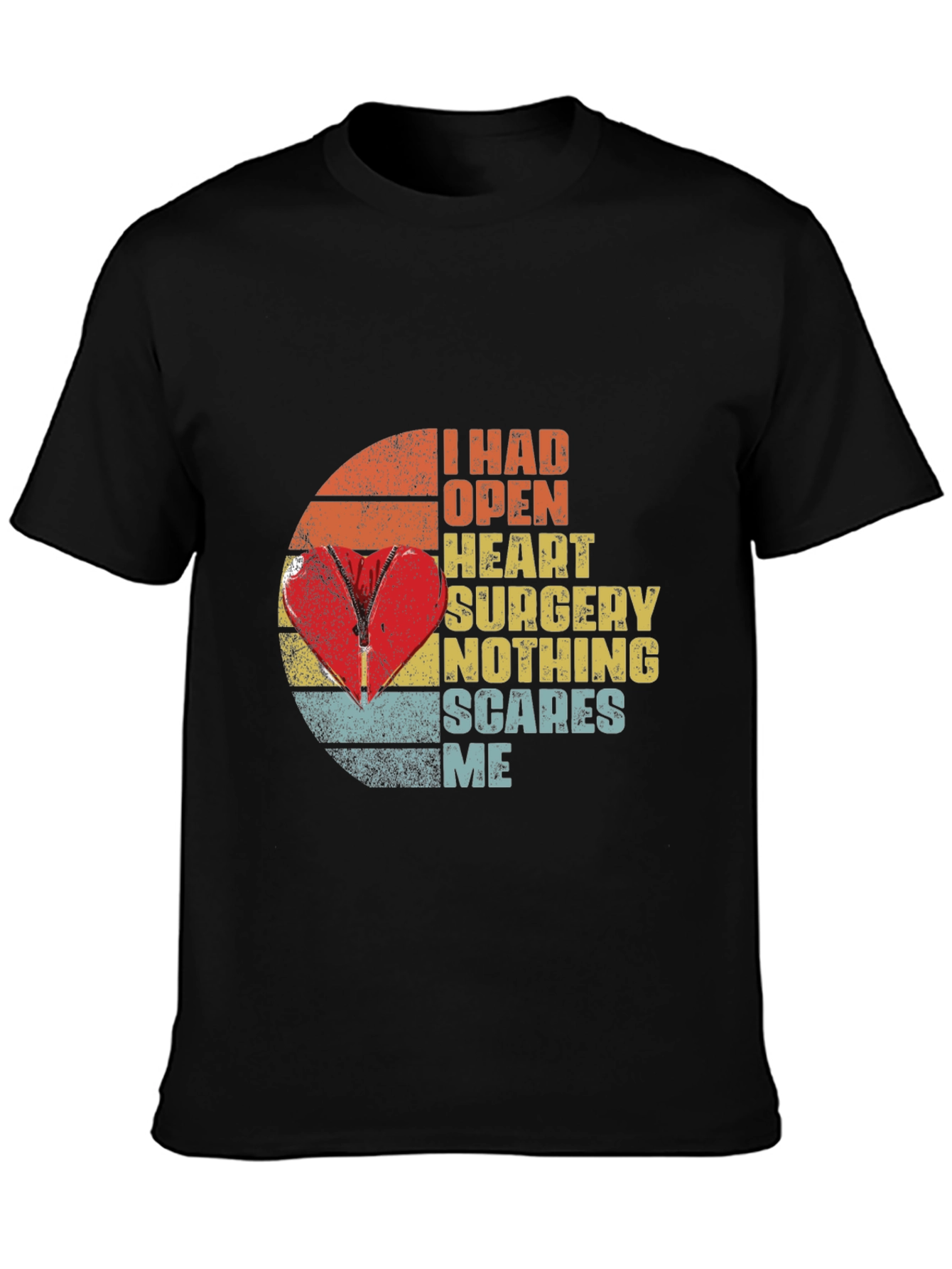 Open Heart Surgery Survivor Graphic Tee
