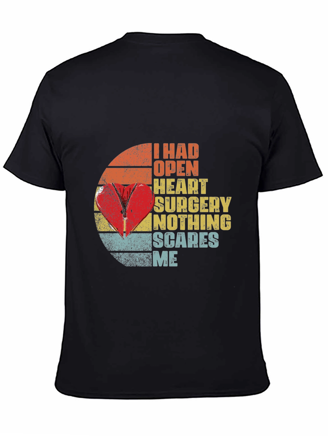 Open Heart Surgery Survivor Graphic Tee