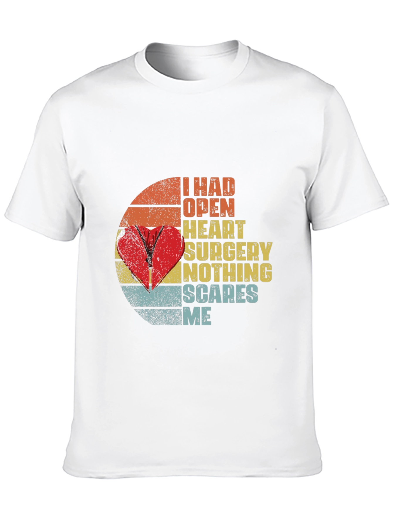 Open Heart Surgery Survivor Graphic Tee