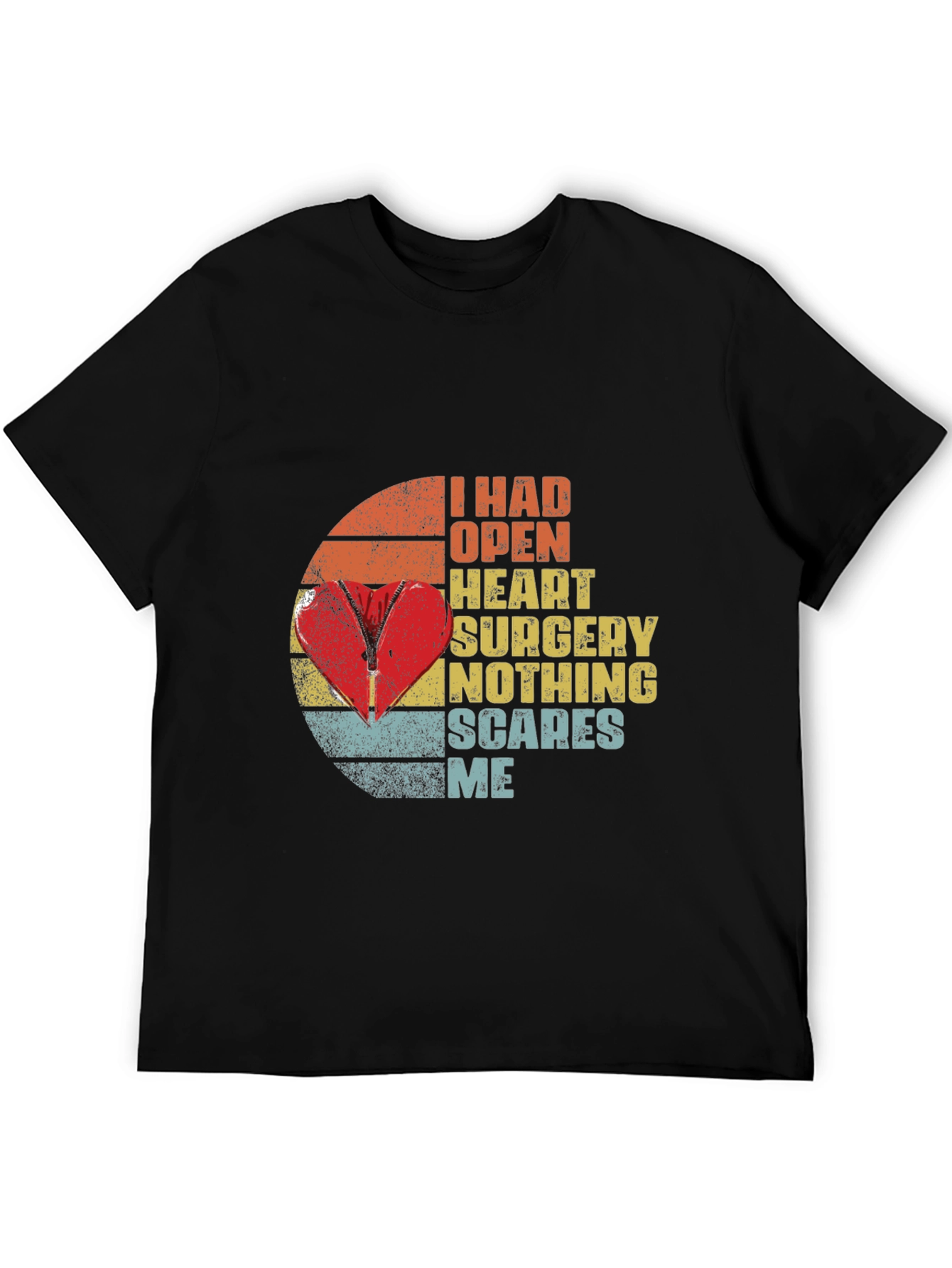 Open Heart Surgery Survivor Graphic Tee