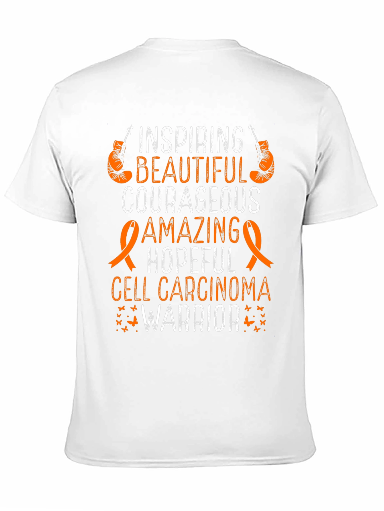 Inspiring Cell Carcinoma Warrior T-Shirt
