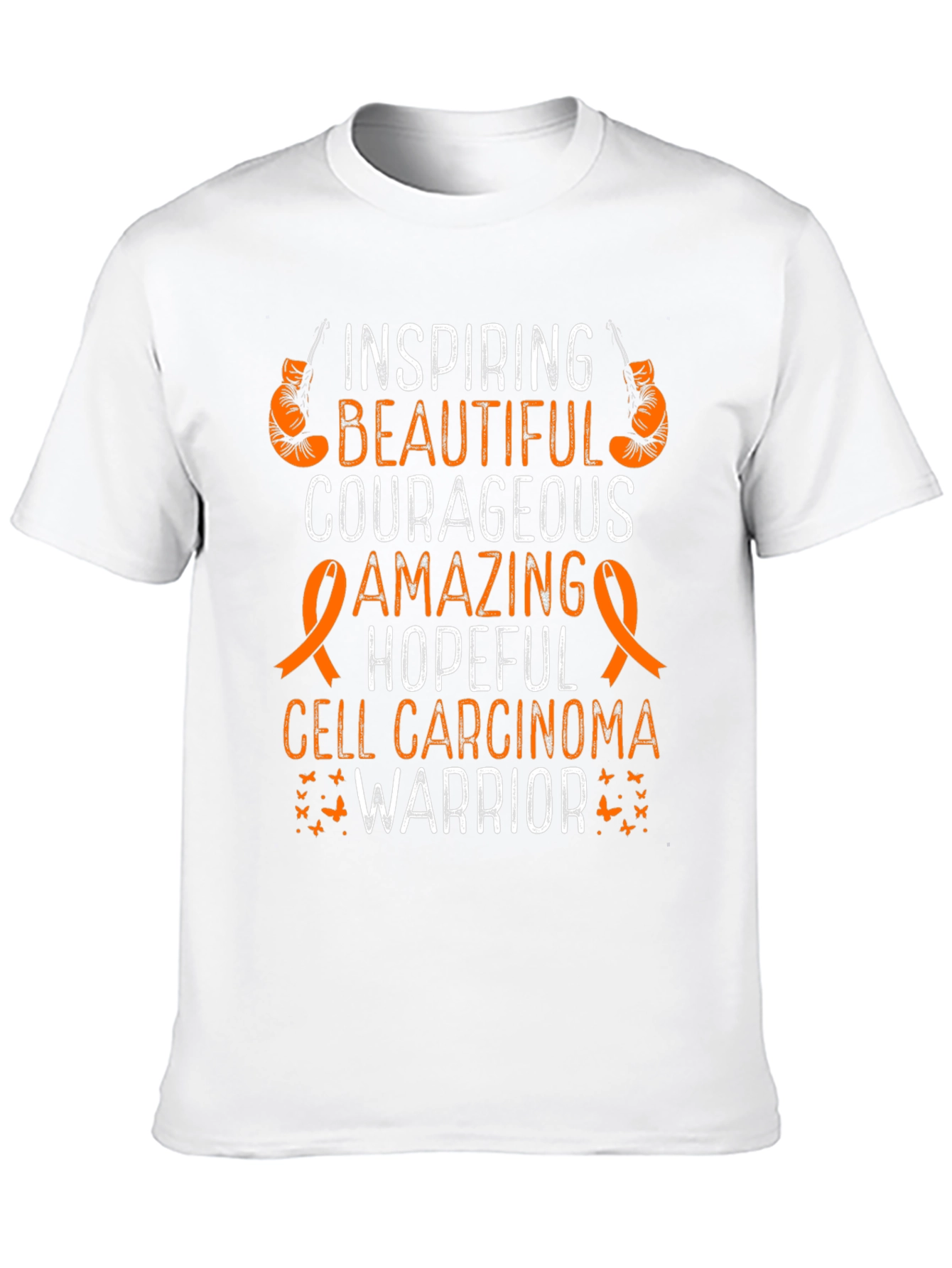 Inspiring Cell Carcinoma Warrior T-Shirt