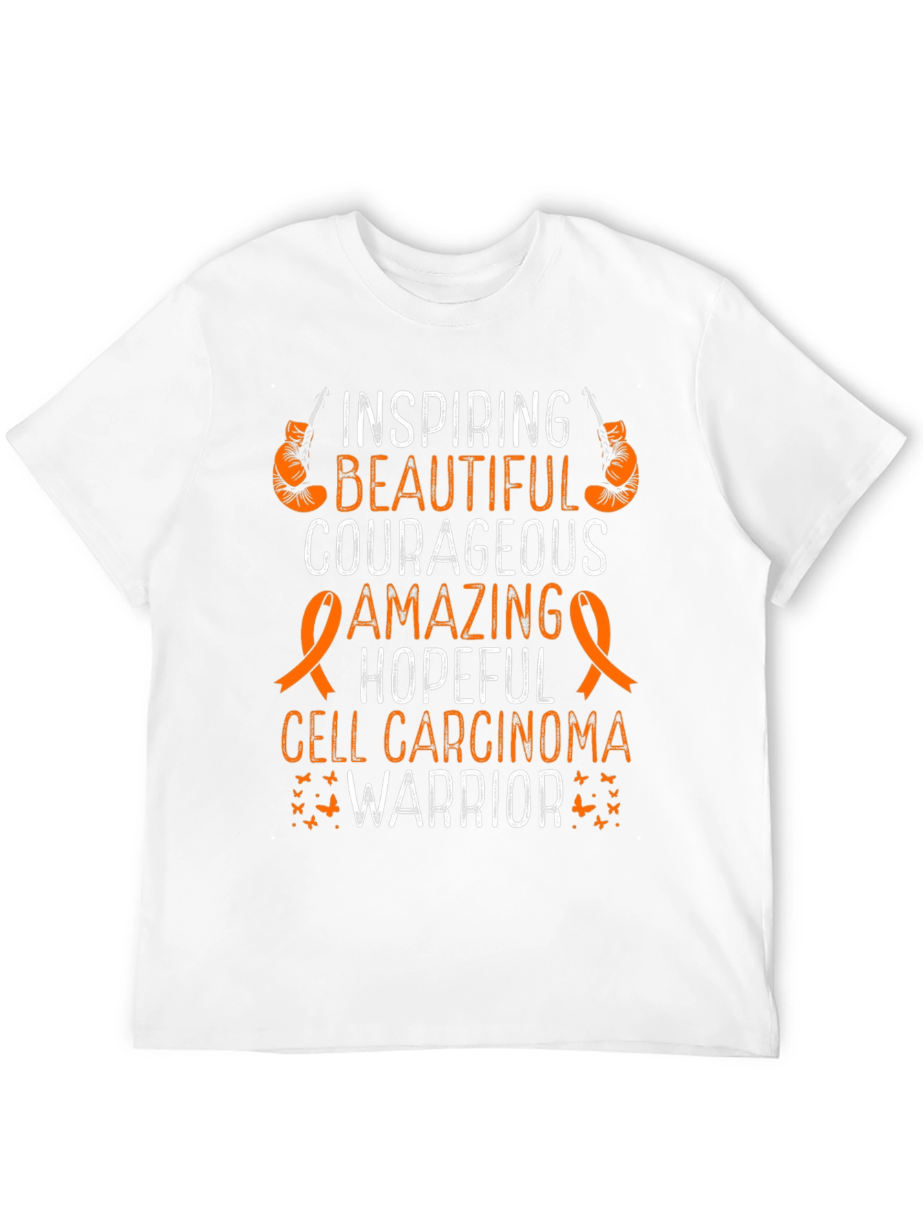 Inspiring Cell Carcinoma Warrior T-Shirt