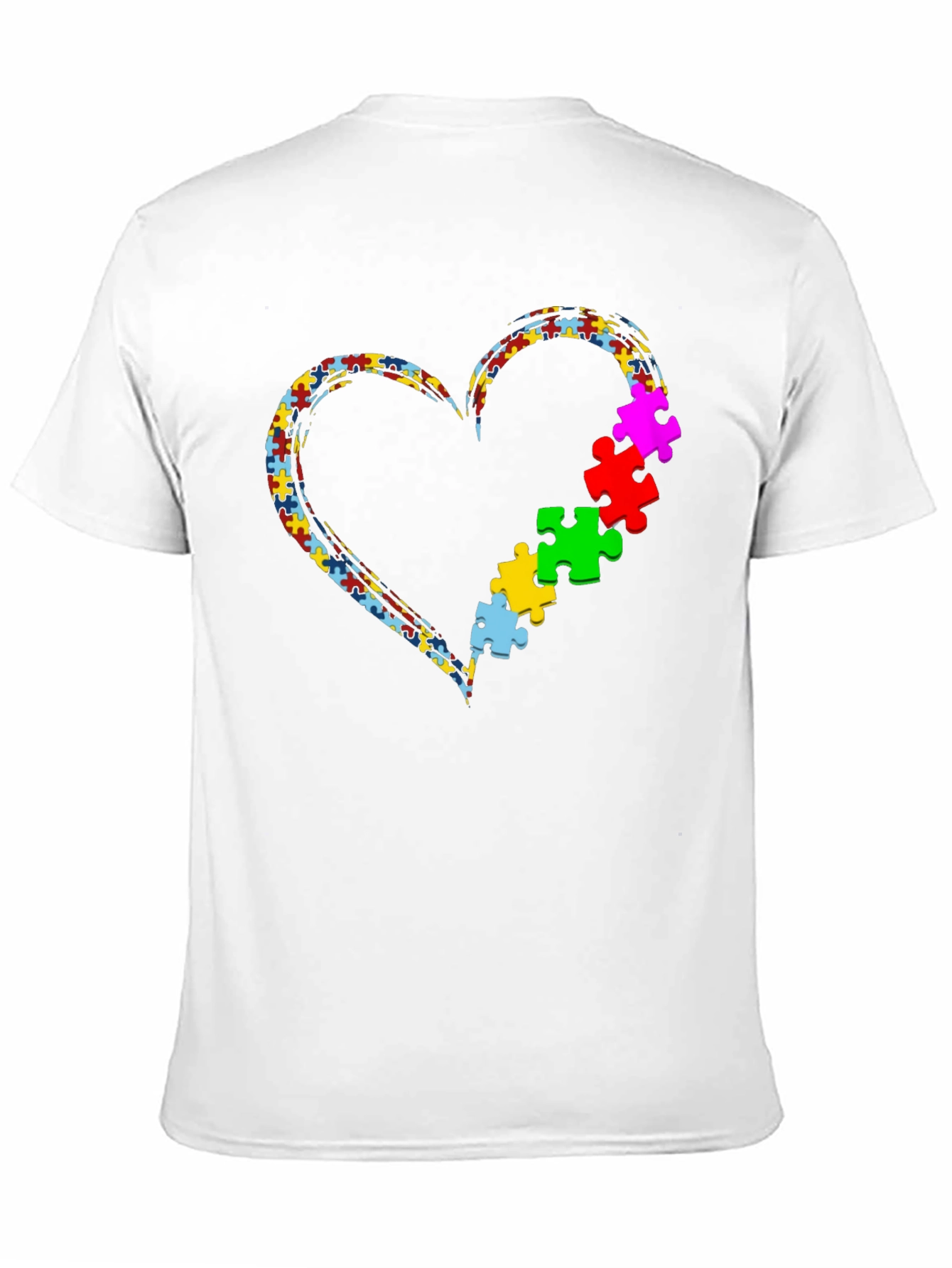 Autism Awareness Puzzle Heart T-Shirt