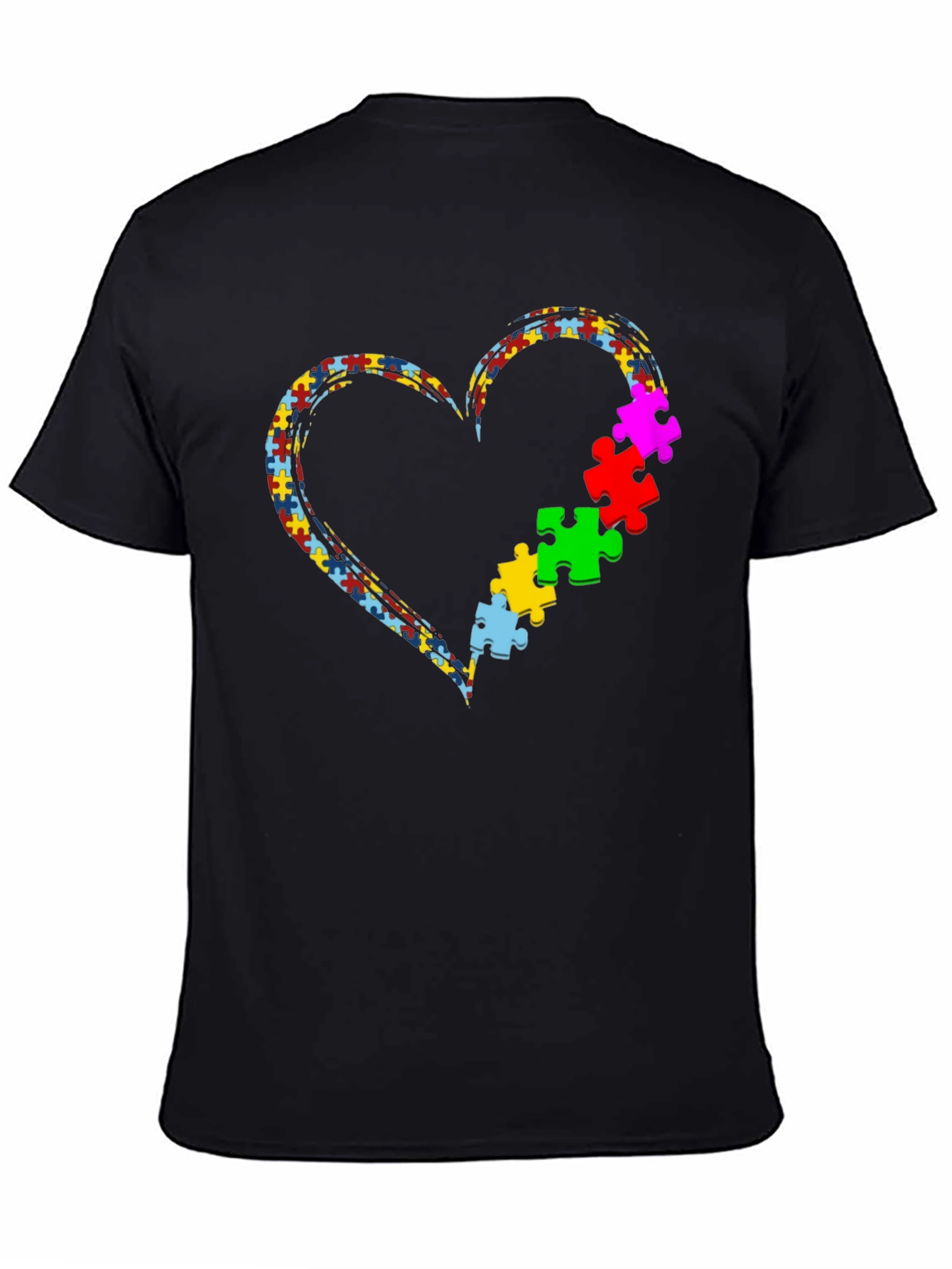 Autism Awareness Puzzle Heart T-Shirt