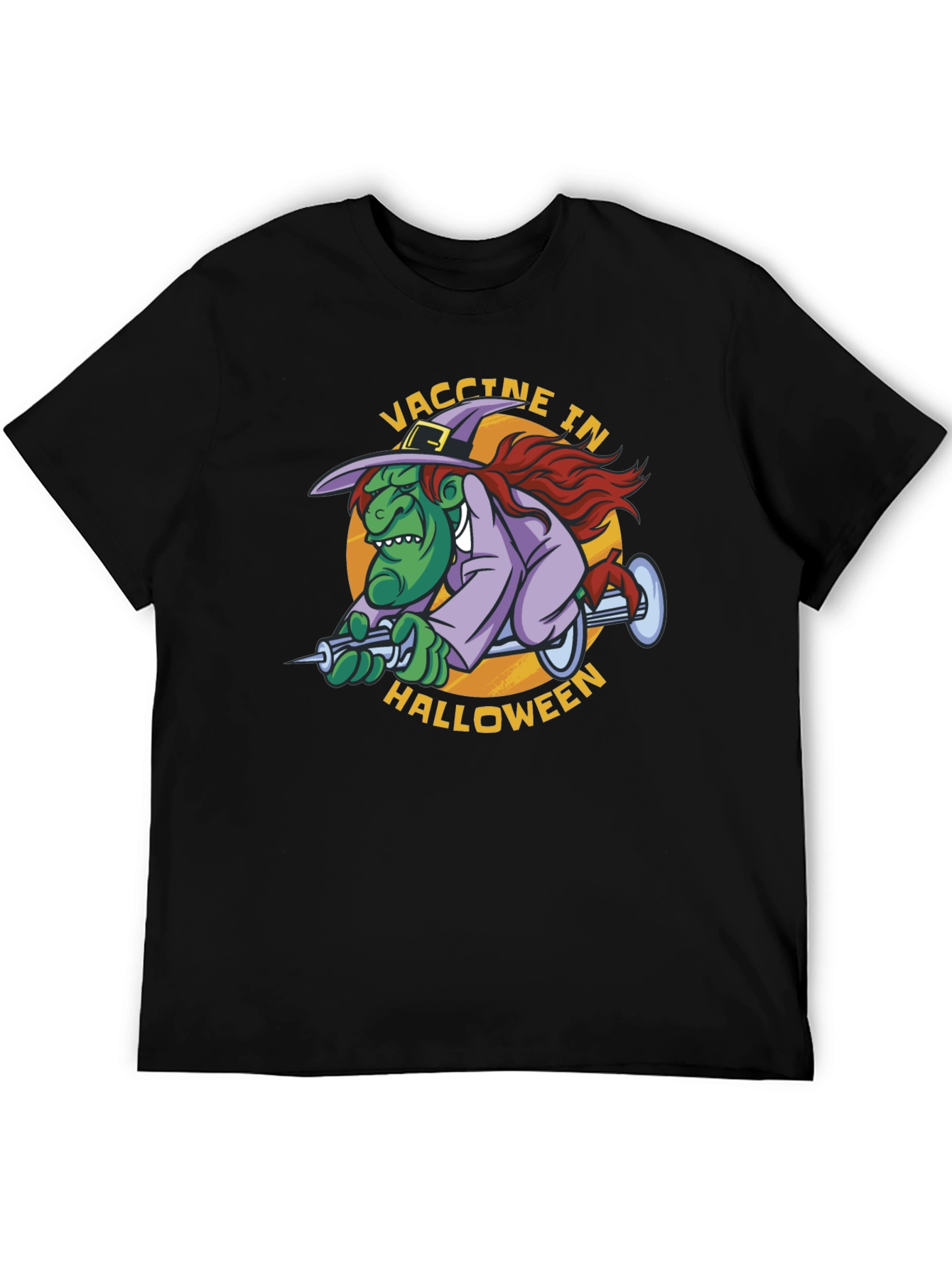 Vaccine In Halloween T-Shirt