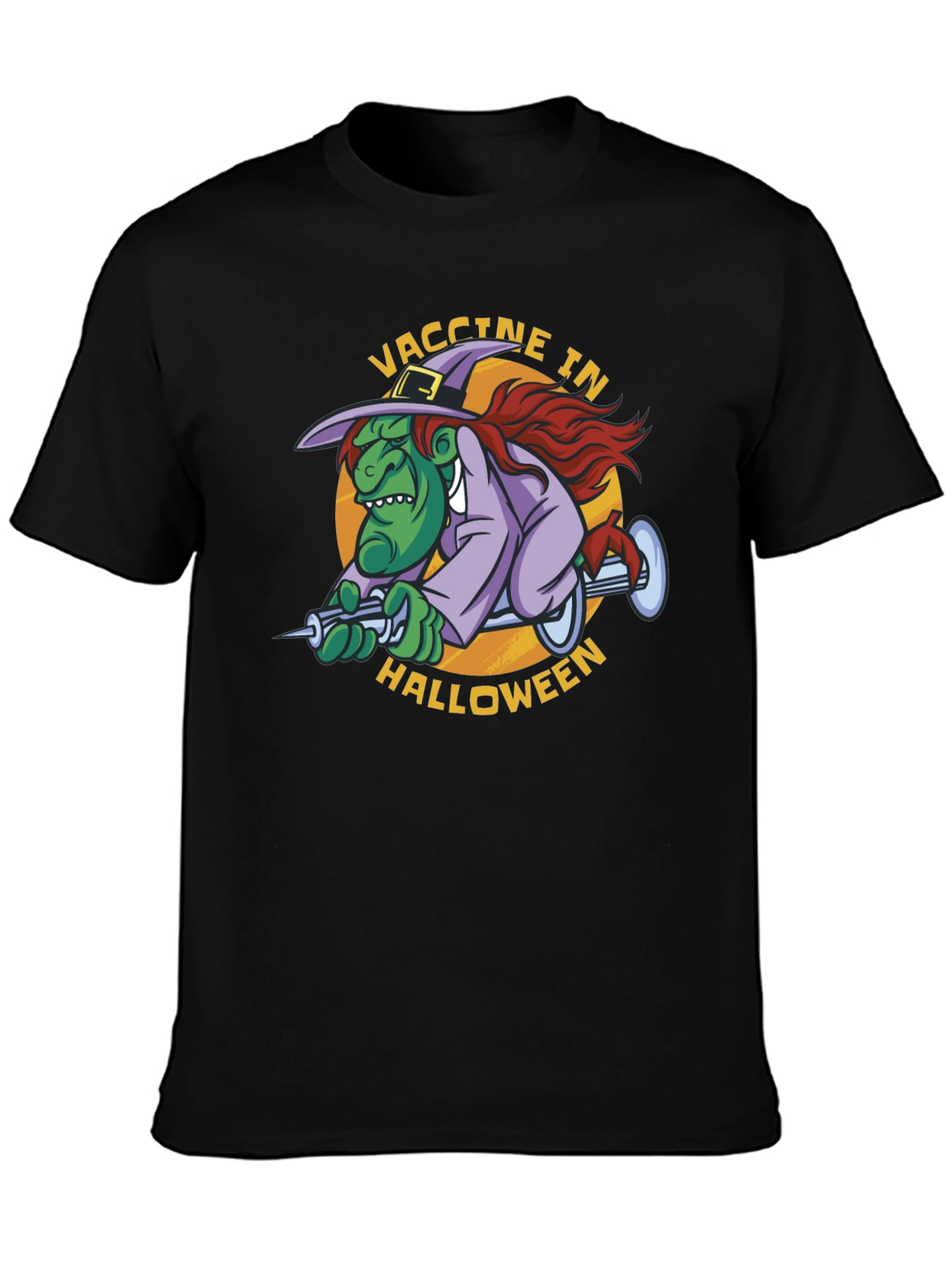 Vaccine In Halloween T-Shirt