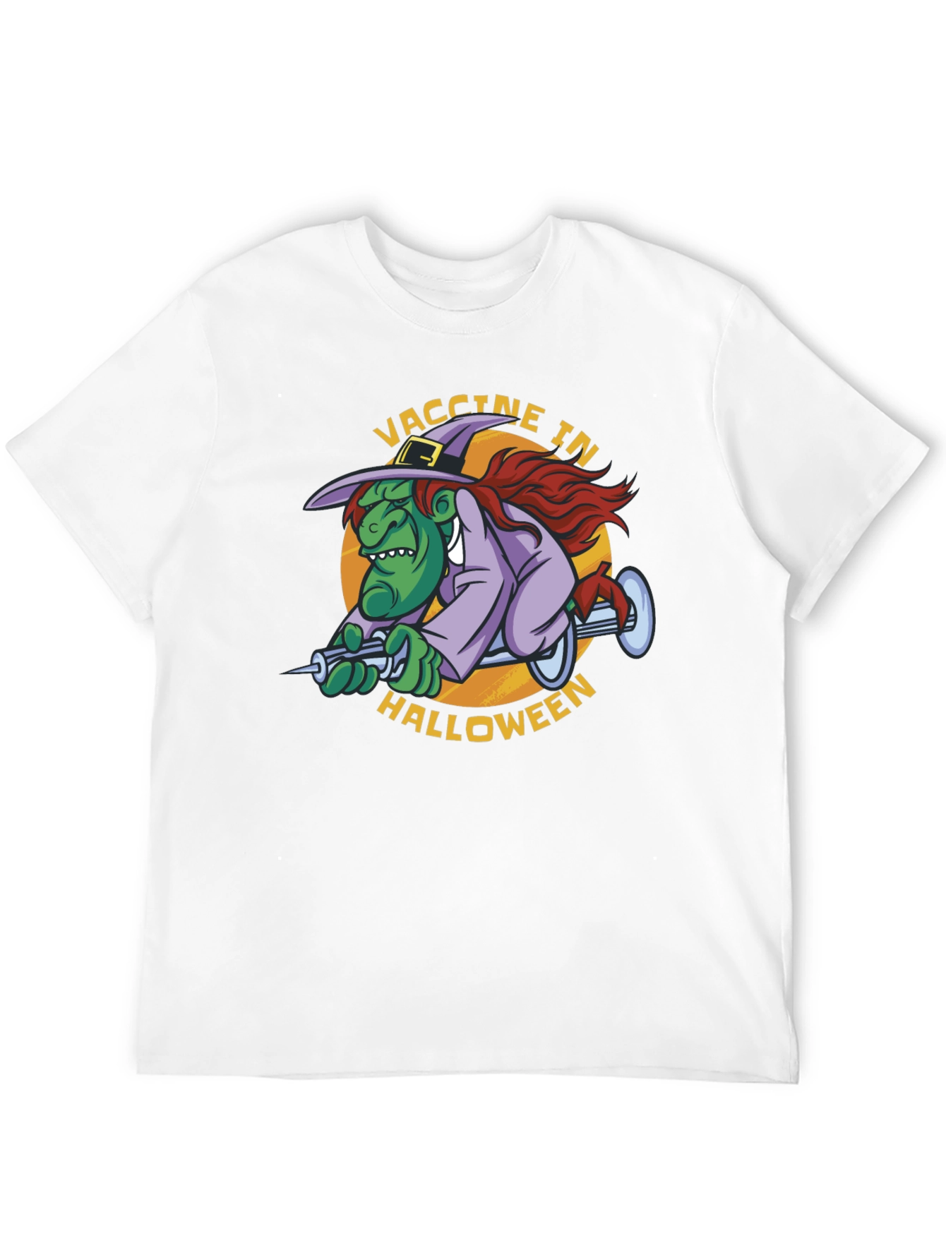 Vaccine In Halloween T-Shirt