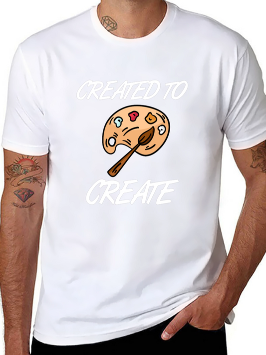 Created to Create Artist Palette T-Shirt
