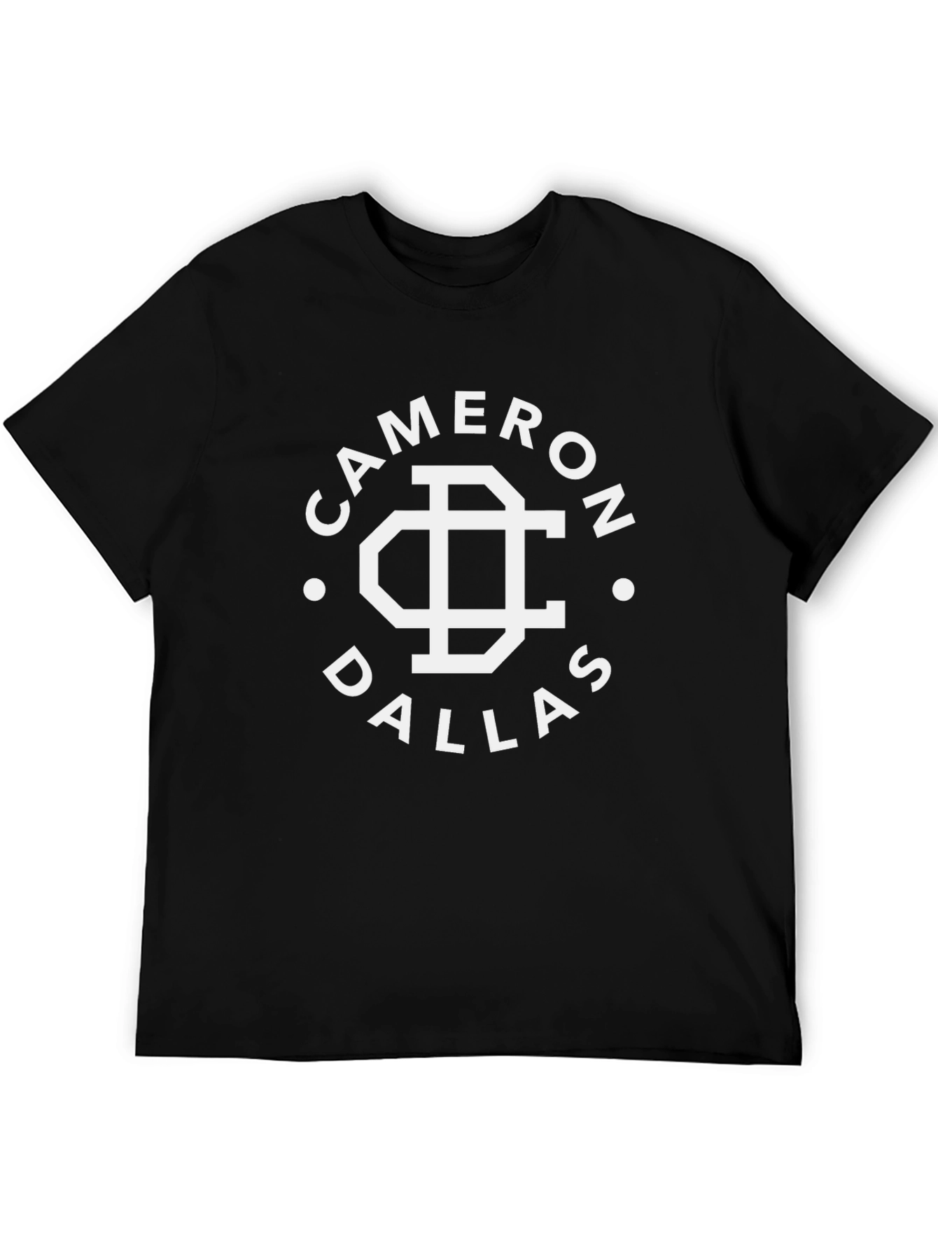 Cameron Dallas Black Graphic T-Shirt