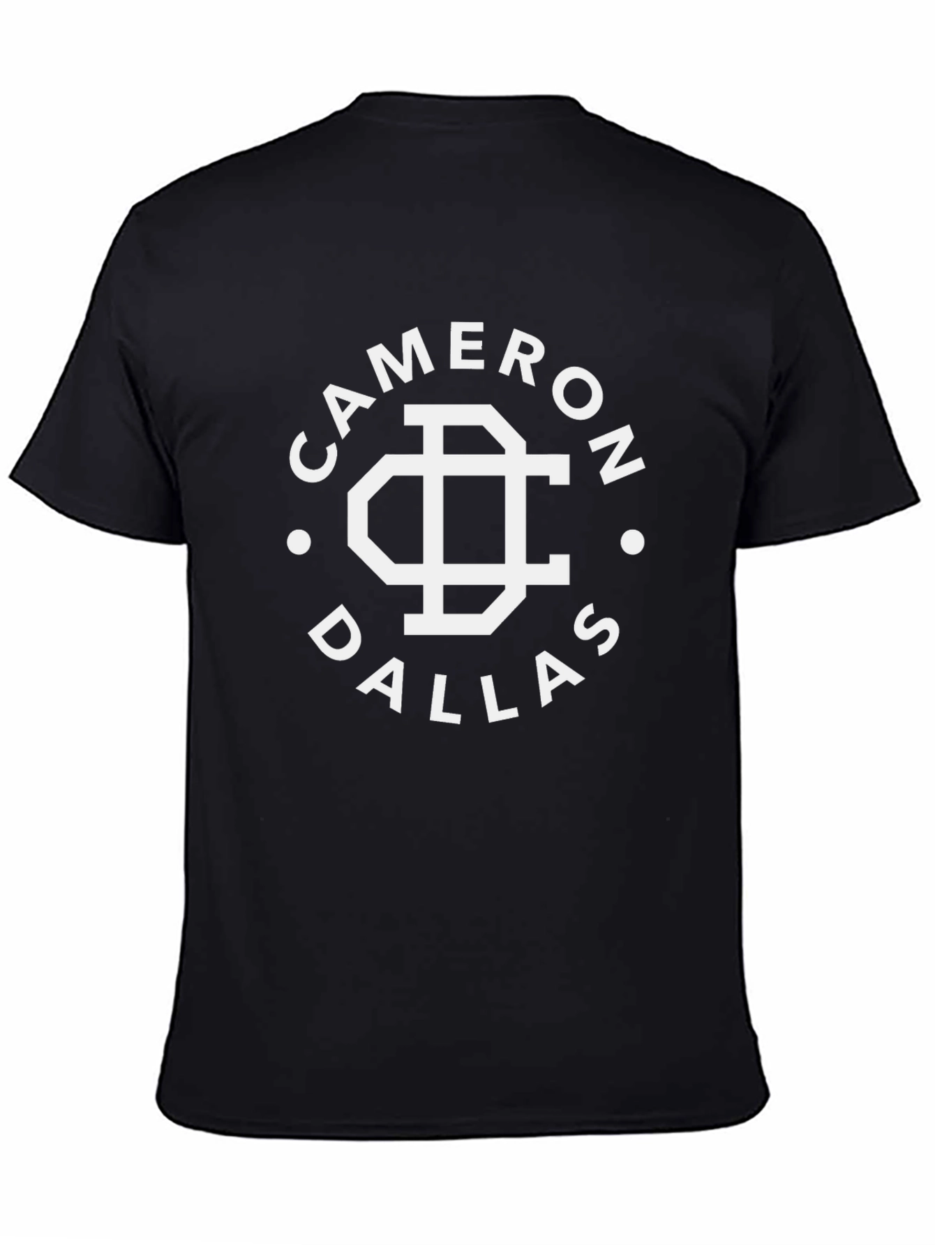 Cameron Dallas Black Graphic T-Shirt