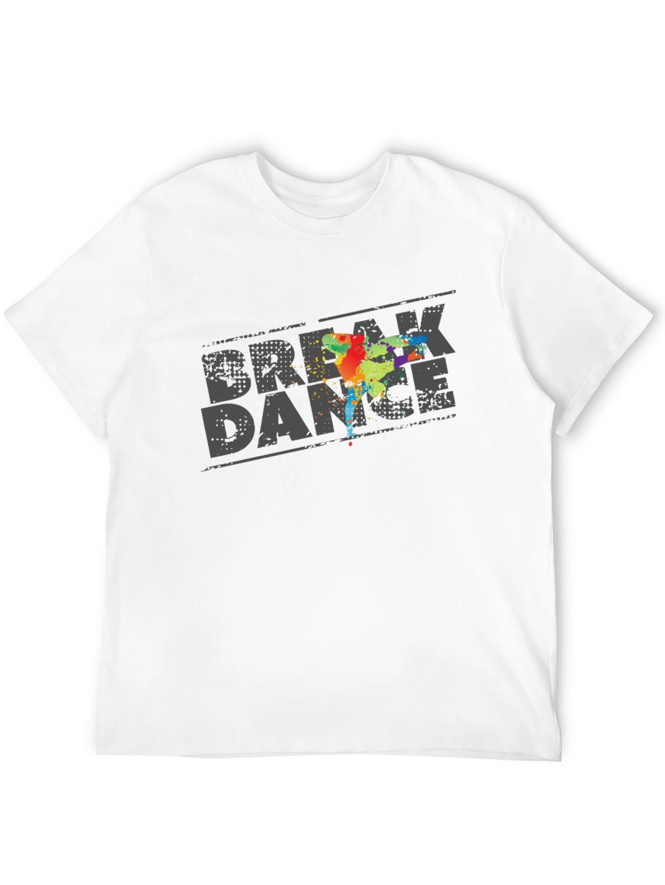 Break Dance Graphic Tee - Mens Black T-Shirt
