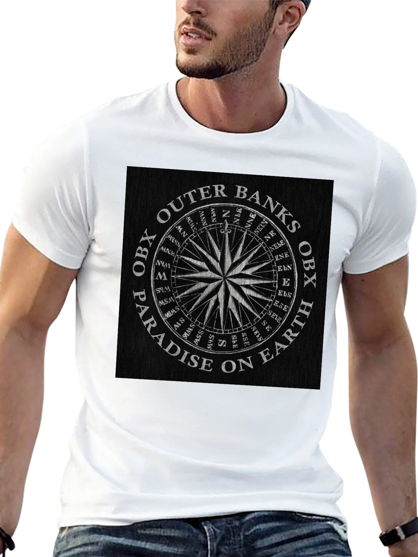 Outer Banks Compass Graphic Tee