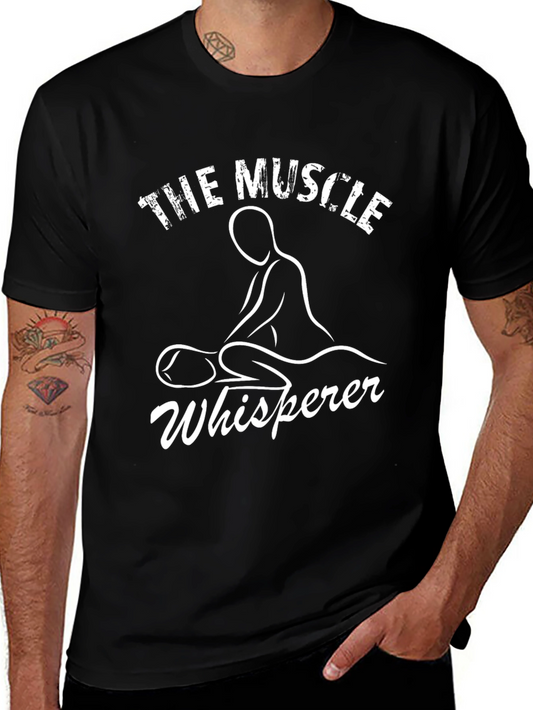 The Muscle Whisperer T-Shirt - Massage Therapist Tee
