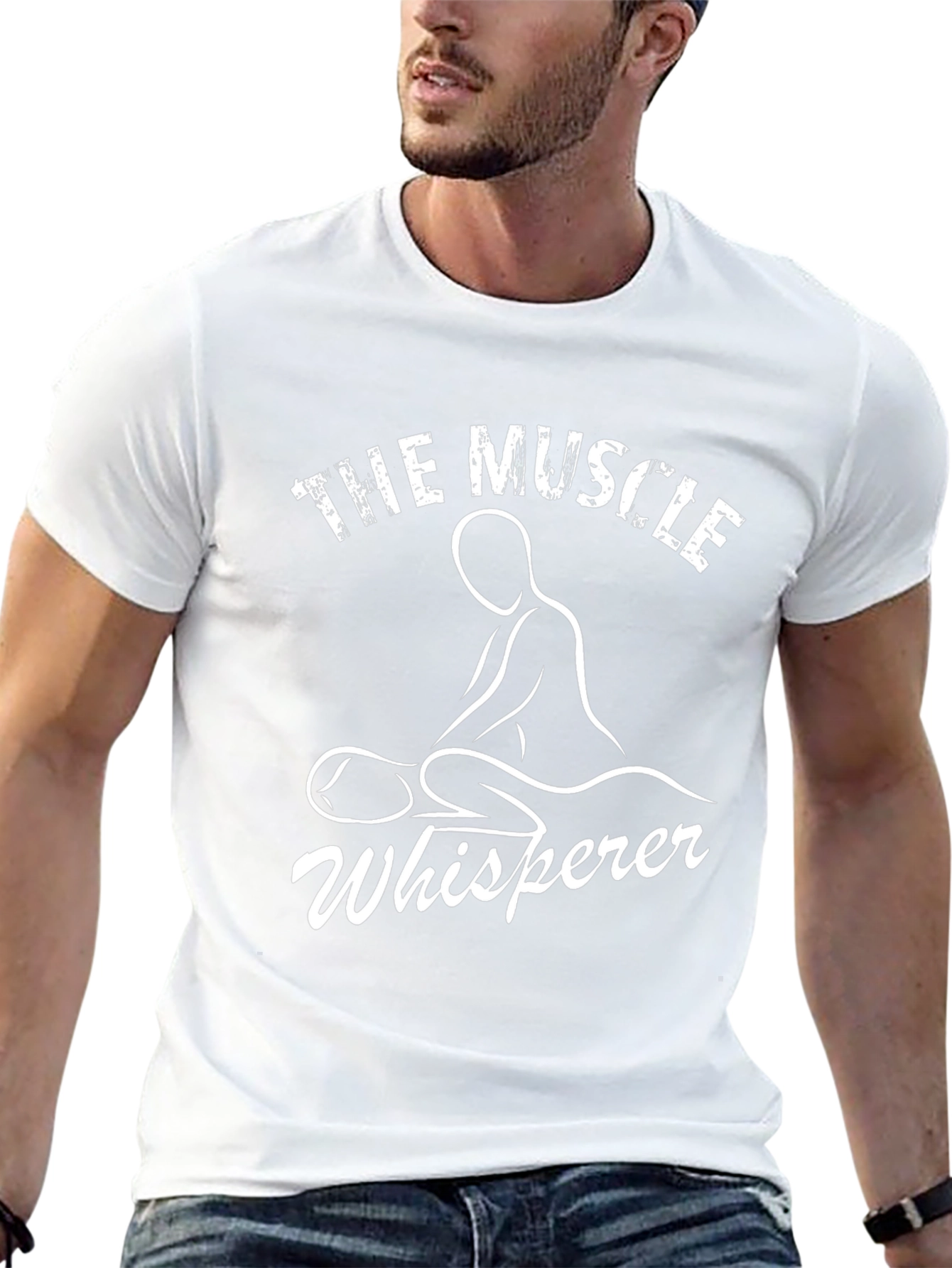 The Muscle Whisperer T-Shirt - Massage Therapist Tee