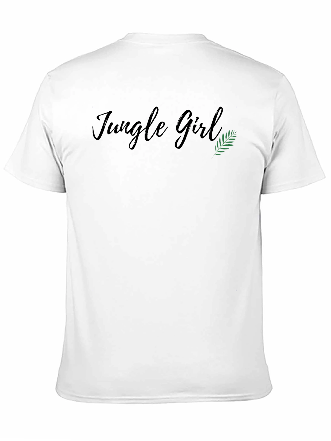 Jungle Girl Black Graphic Tee