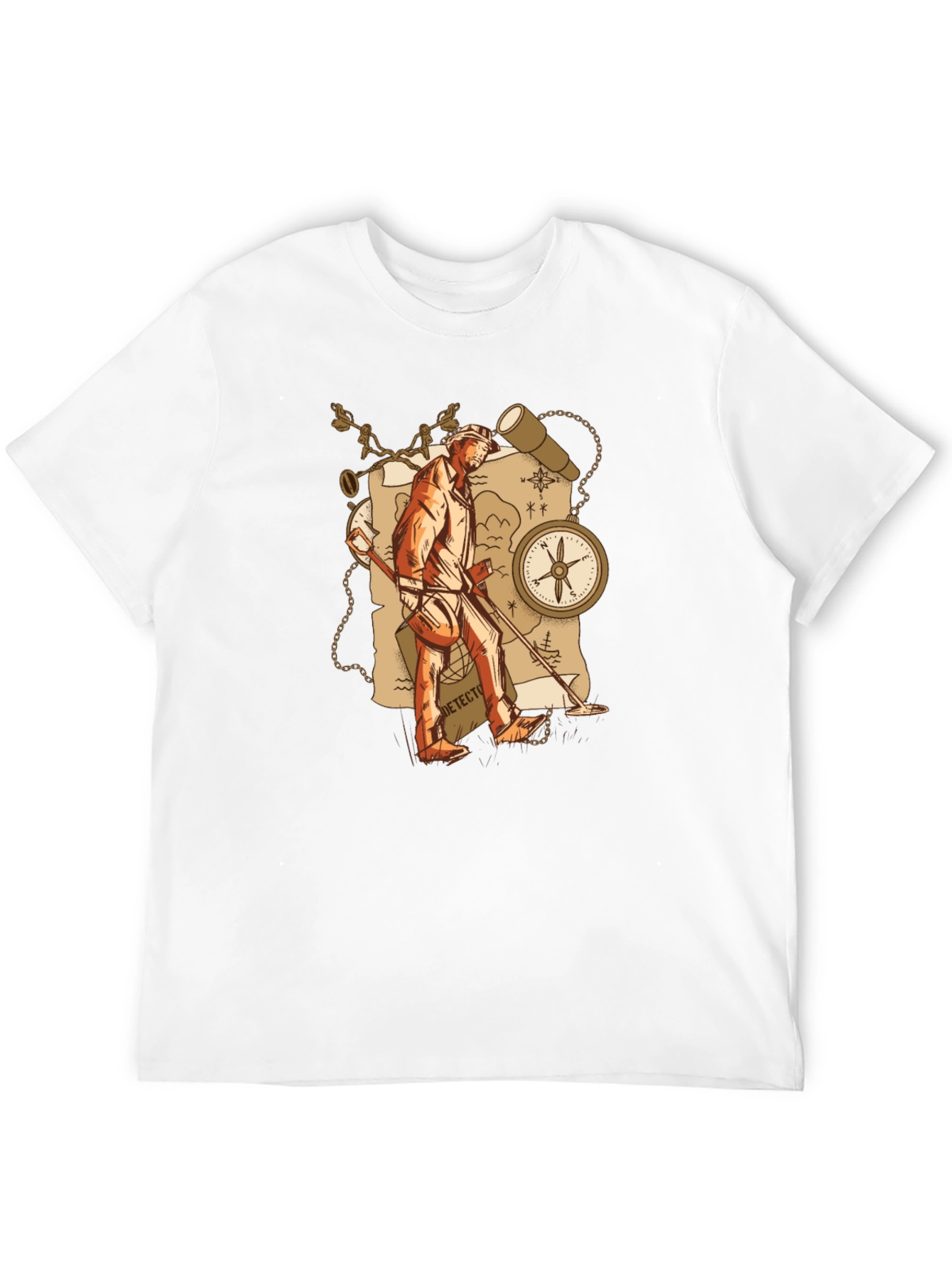 Treasure Hunter Graphic T-Shirt - Adventure Awaits!