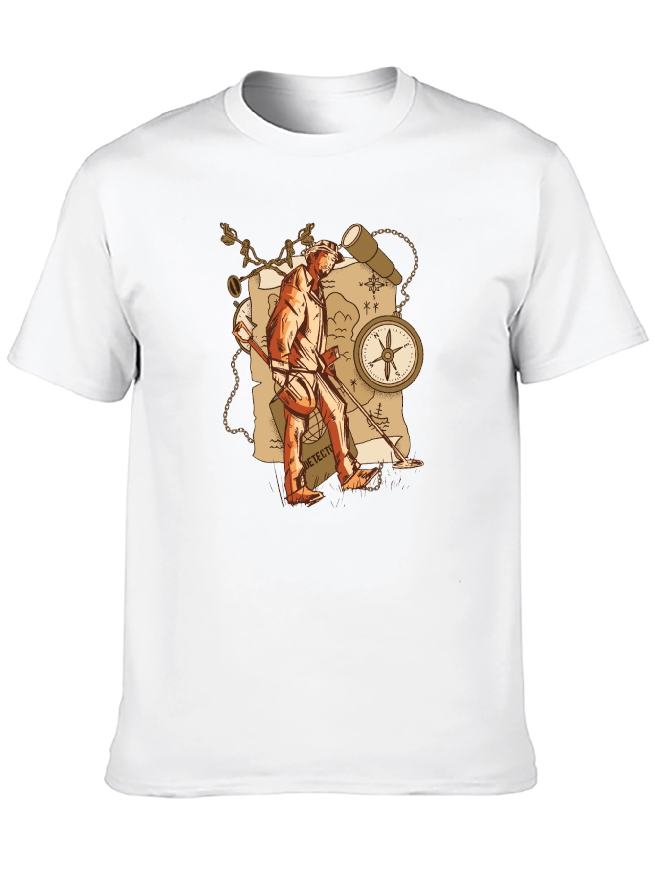 Treasure Hunter Graphic T-Shirt - Adventure Awaits!
