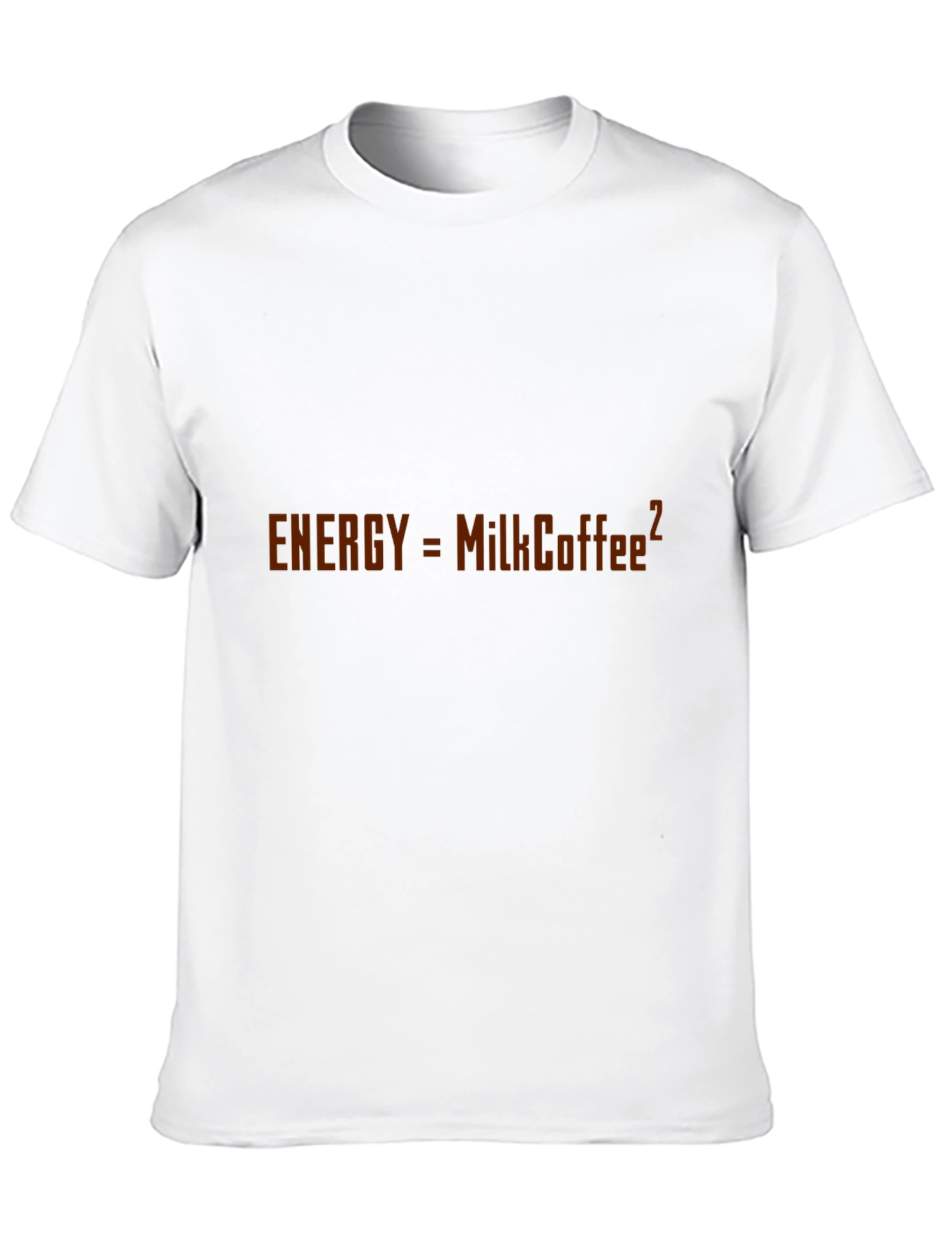Funny Physics Milk Coffee Energy T-Shirt
