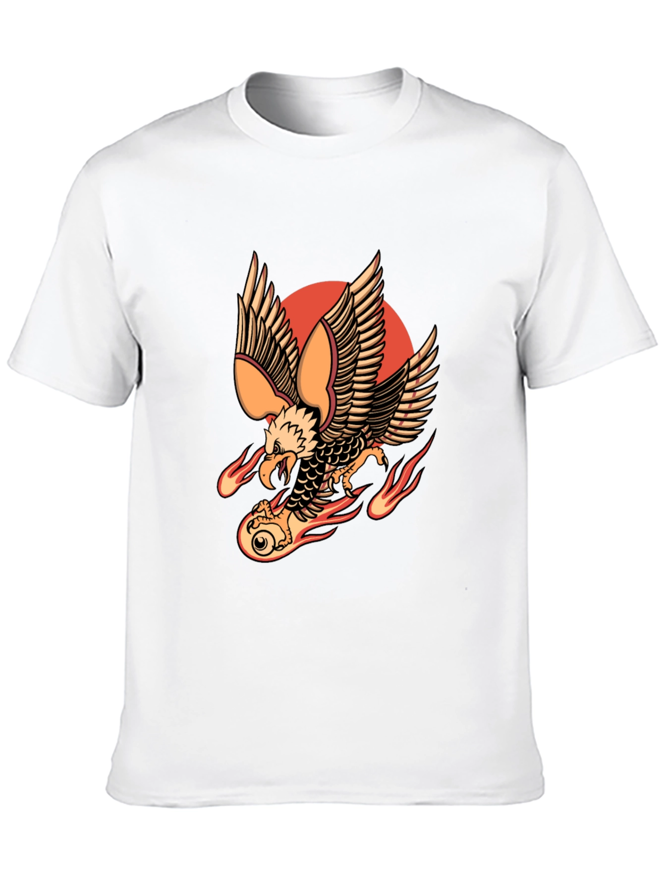 Eagle Graphic Black Tee
