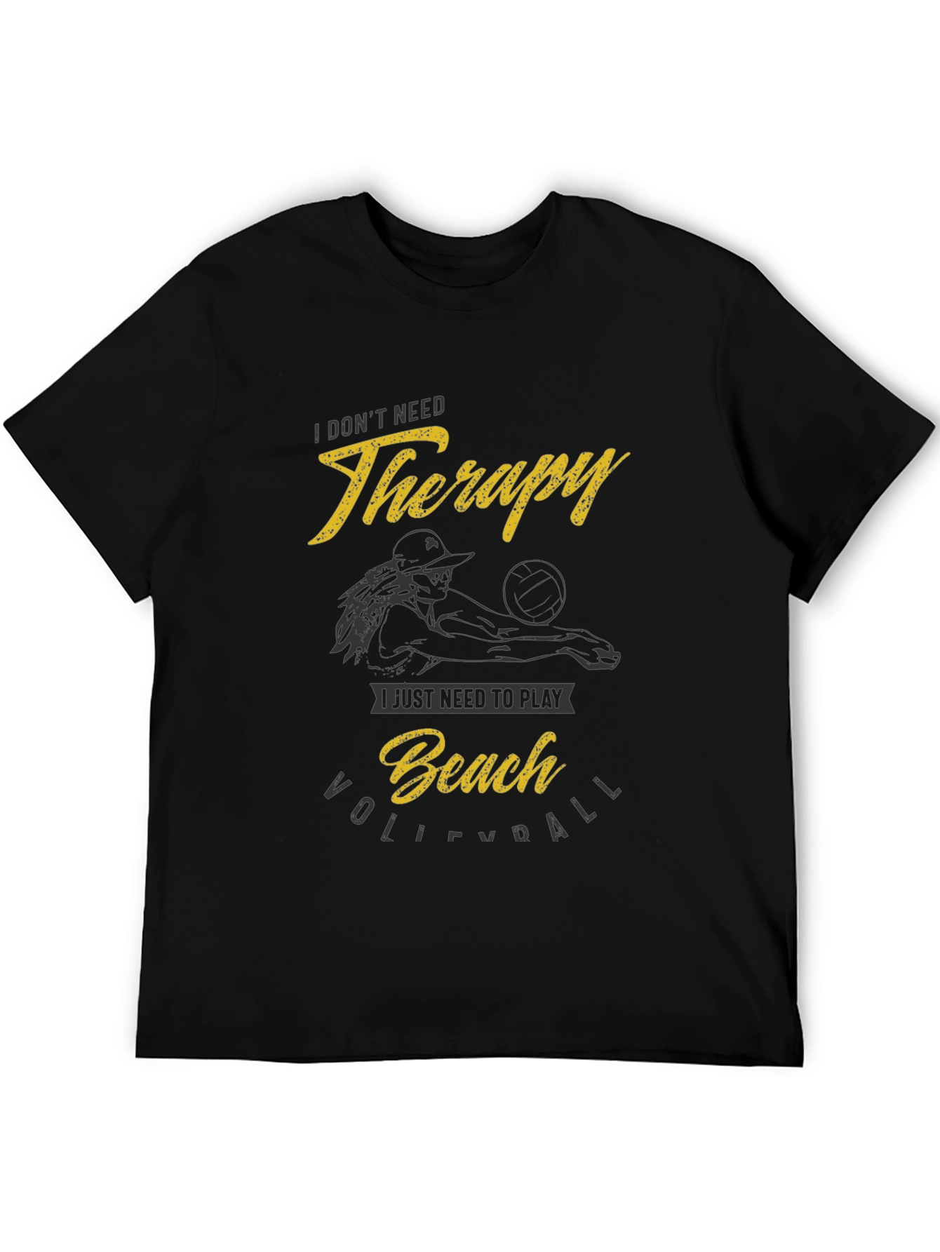Beach Volleyball Therapy T-Shirt