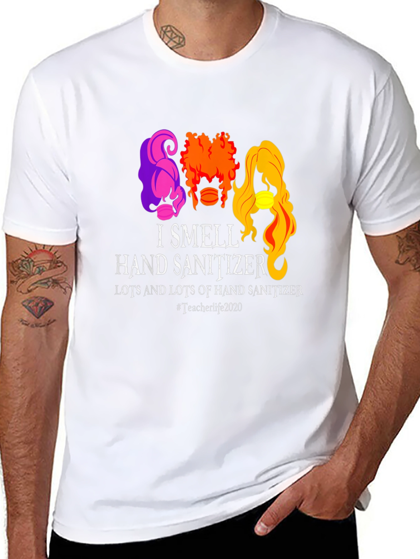 I Smell Hand Sanitizer Graphic T-Shirt
