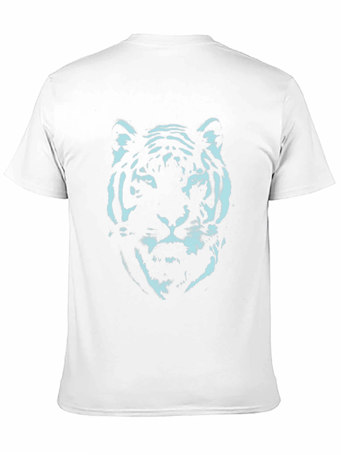 Cool Tiger Graphic Tee - Black Cotton T-Shirt