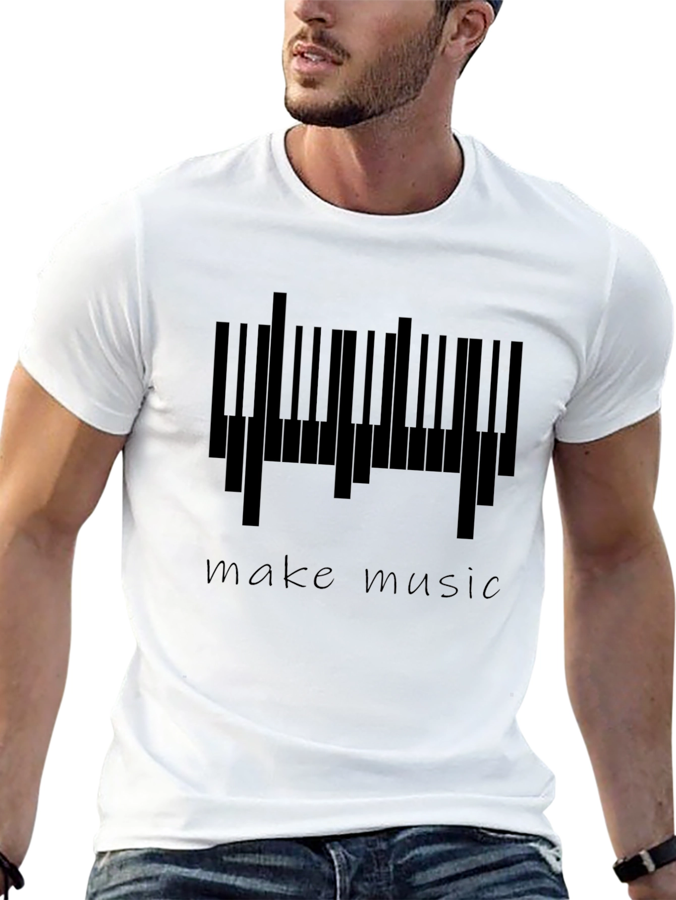 Make Music Graphic Tee