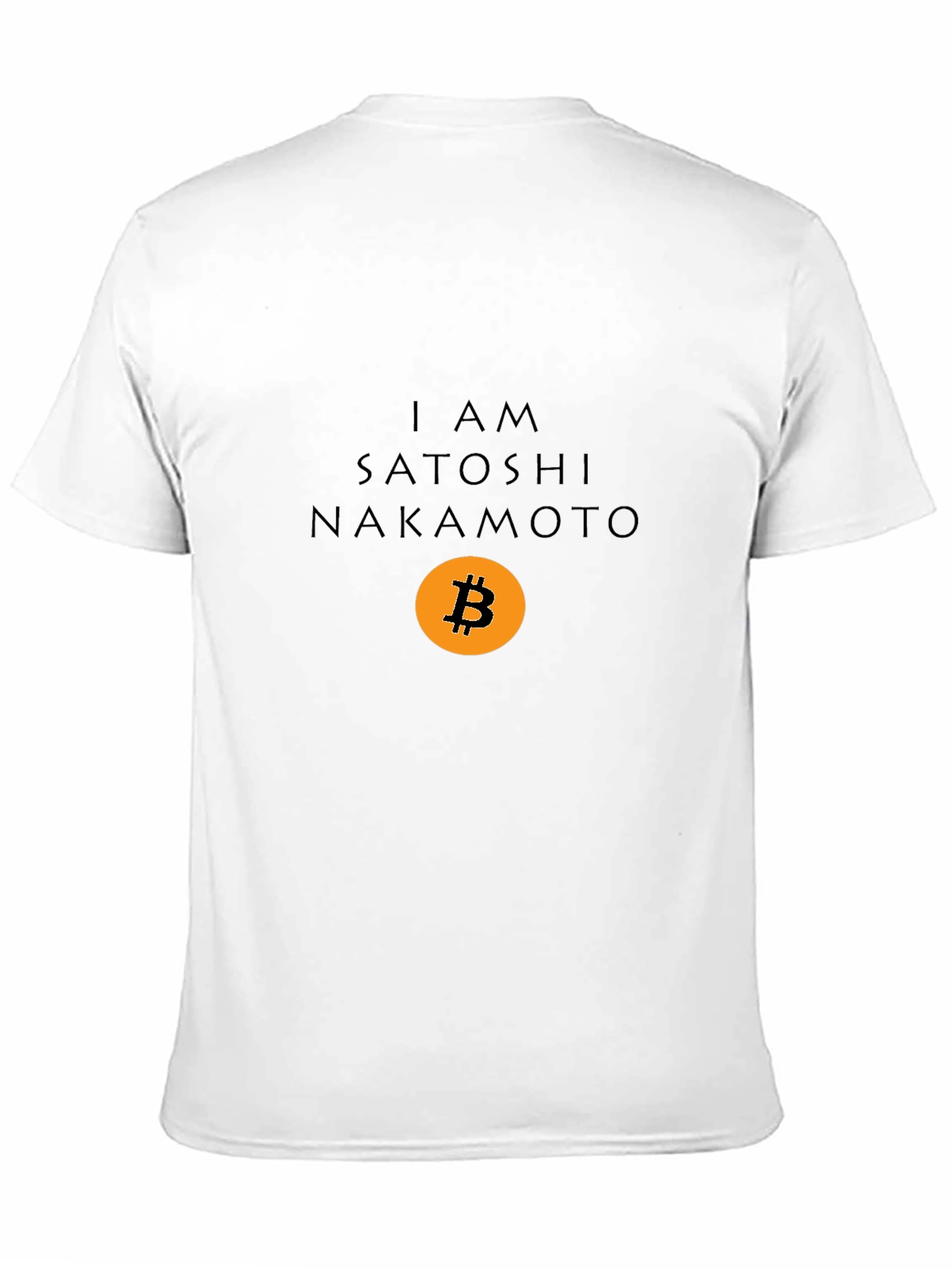 I Am Satoshi Nakamoto Bitcoin Graphic T-Shirt