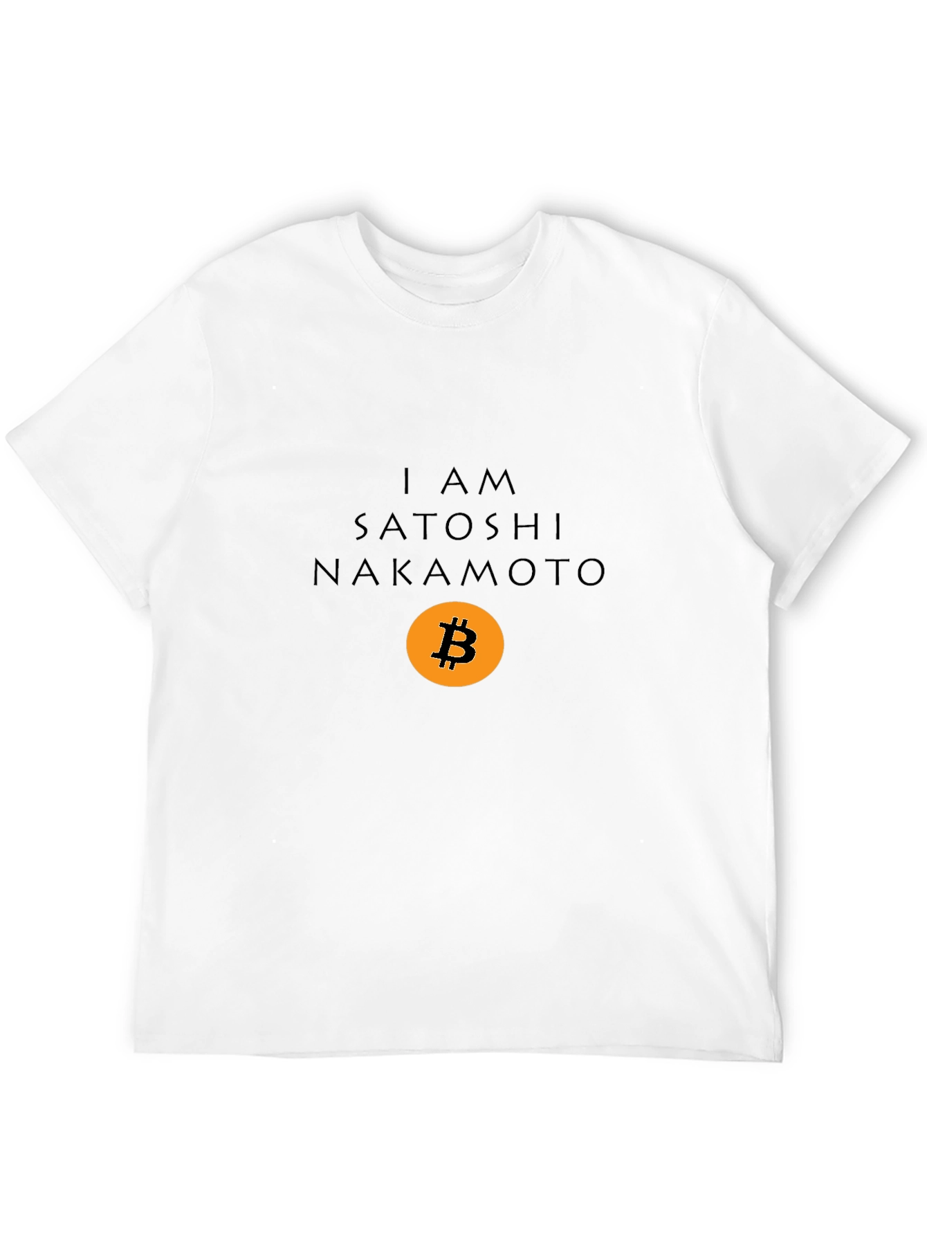 I Am Satoshi Nakamoto Bitcoin Graphic T-Shirt