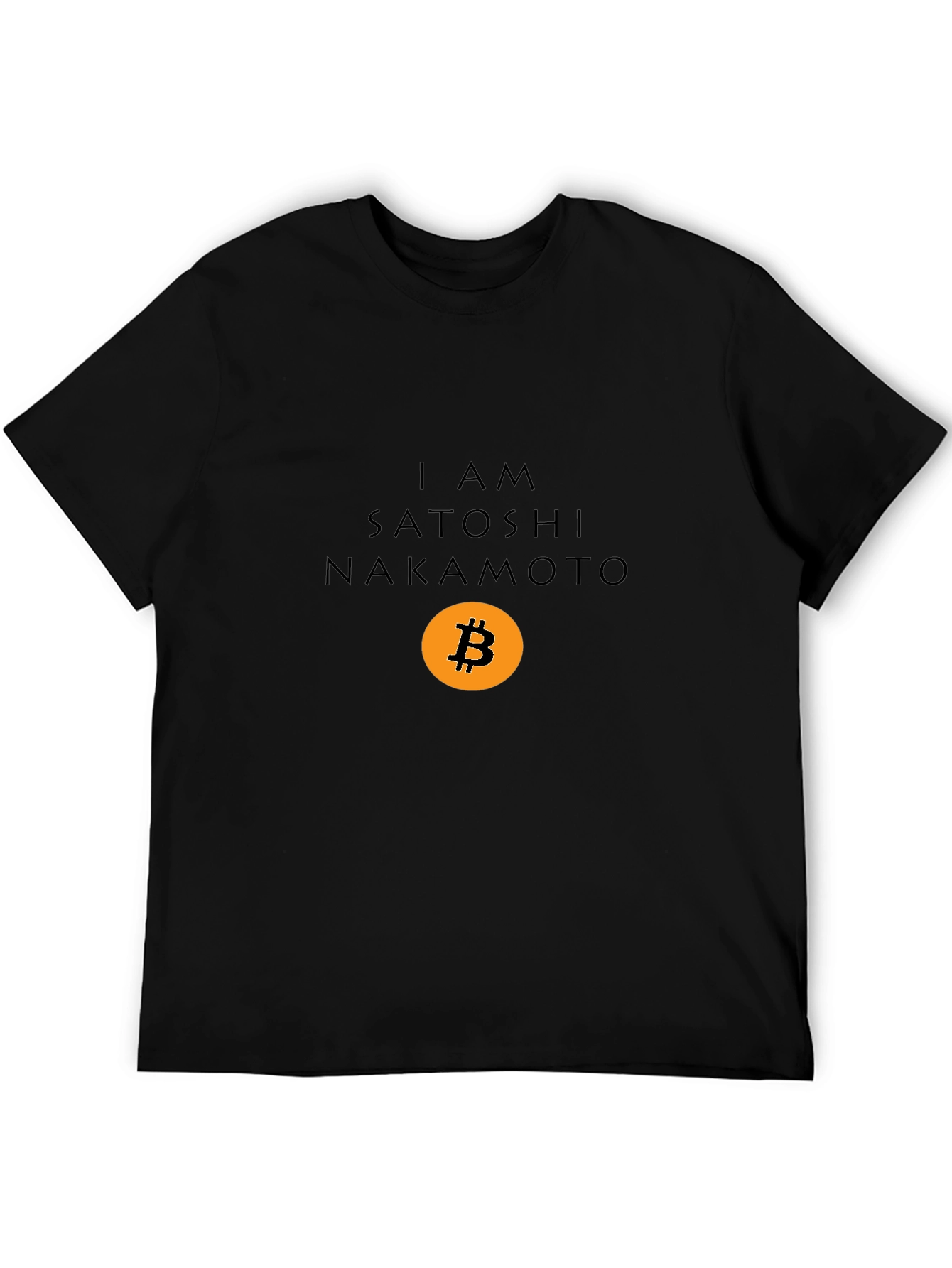 I Am Satoshi Nakamoto Bitcoin Graphic T-Shirt