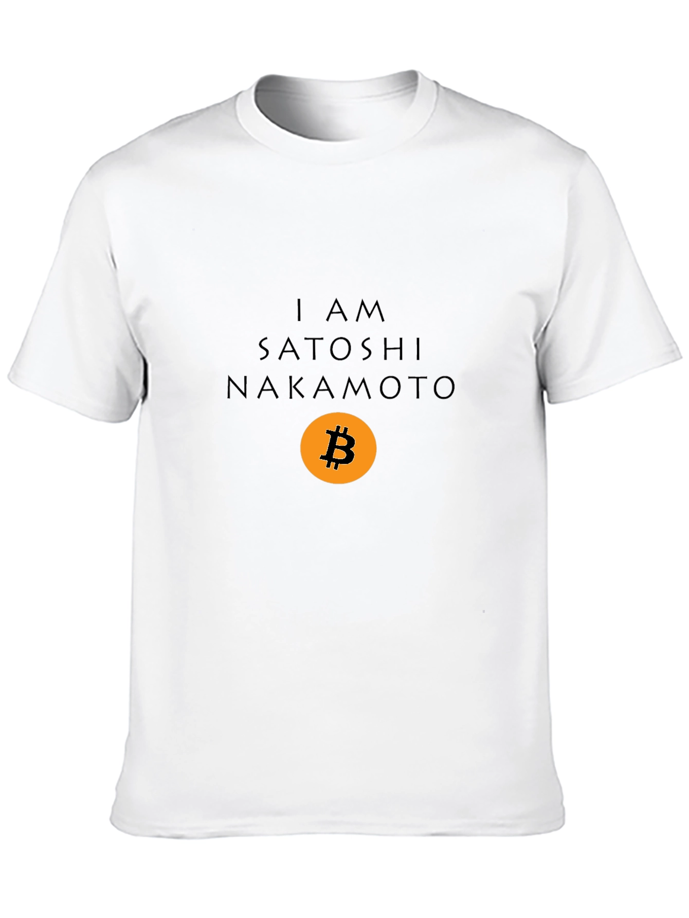 I Am Satoshi Nakamoto Bitcoin Graphic T-Shirt