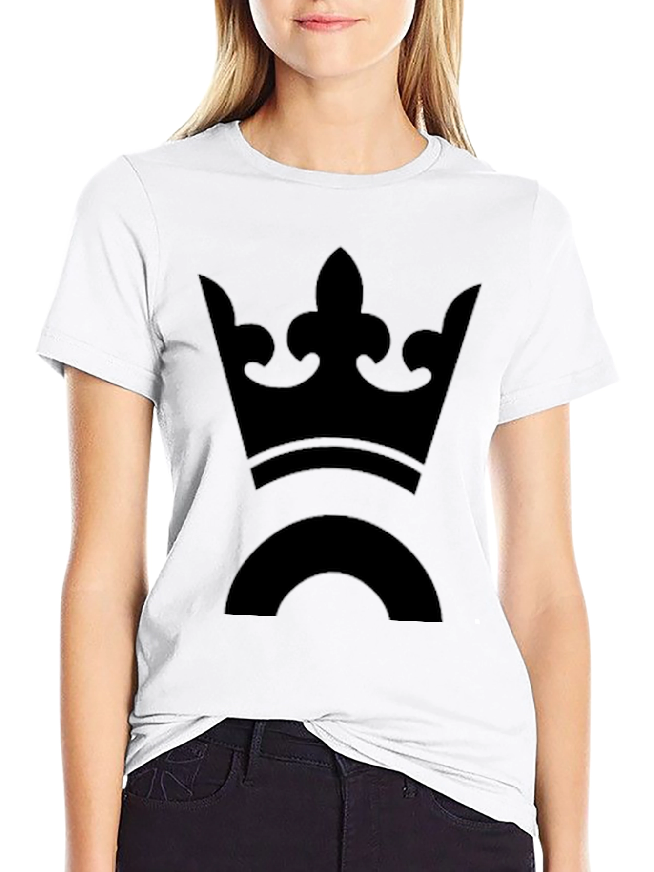 Crown Graphic Tee - Mens Black T-Shirt