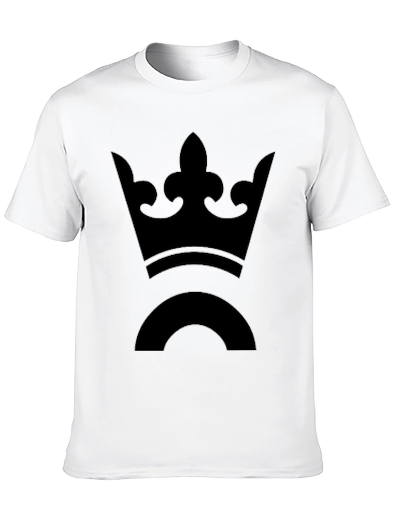 Crown Graphic Tee - Mens Black T-Shirt