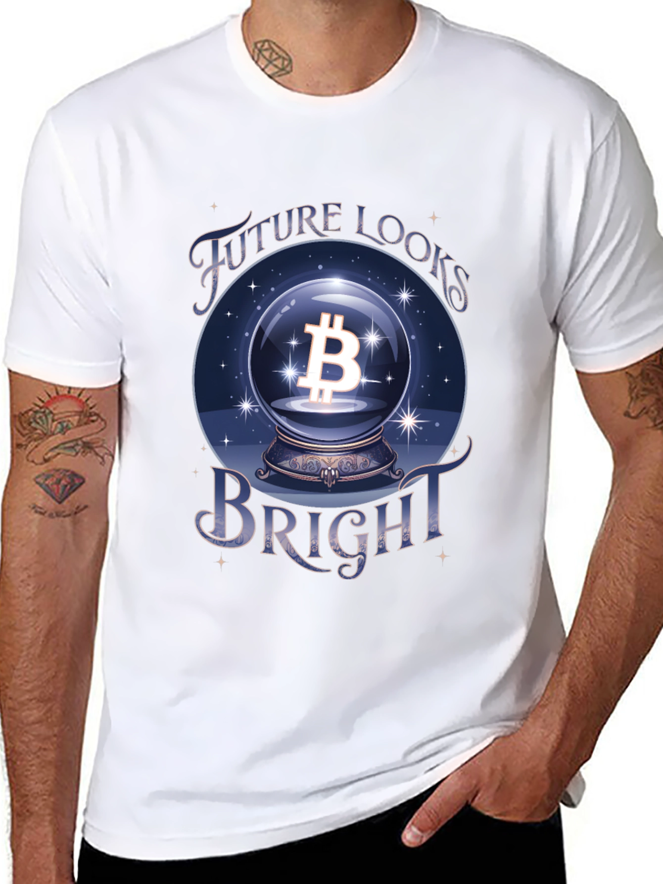 Bitcoin Future Looks Bright Graphic Tee