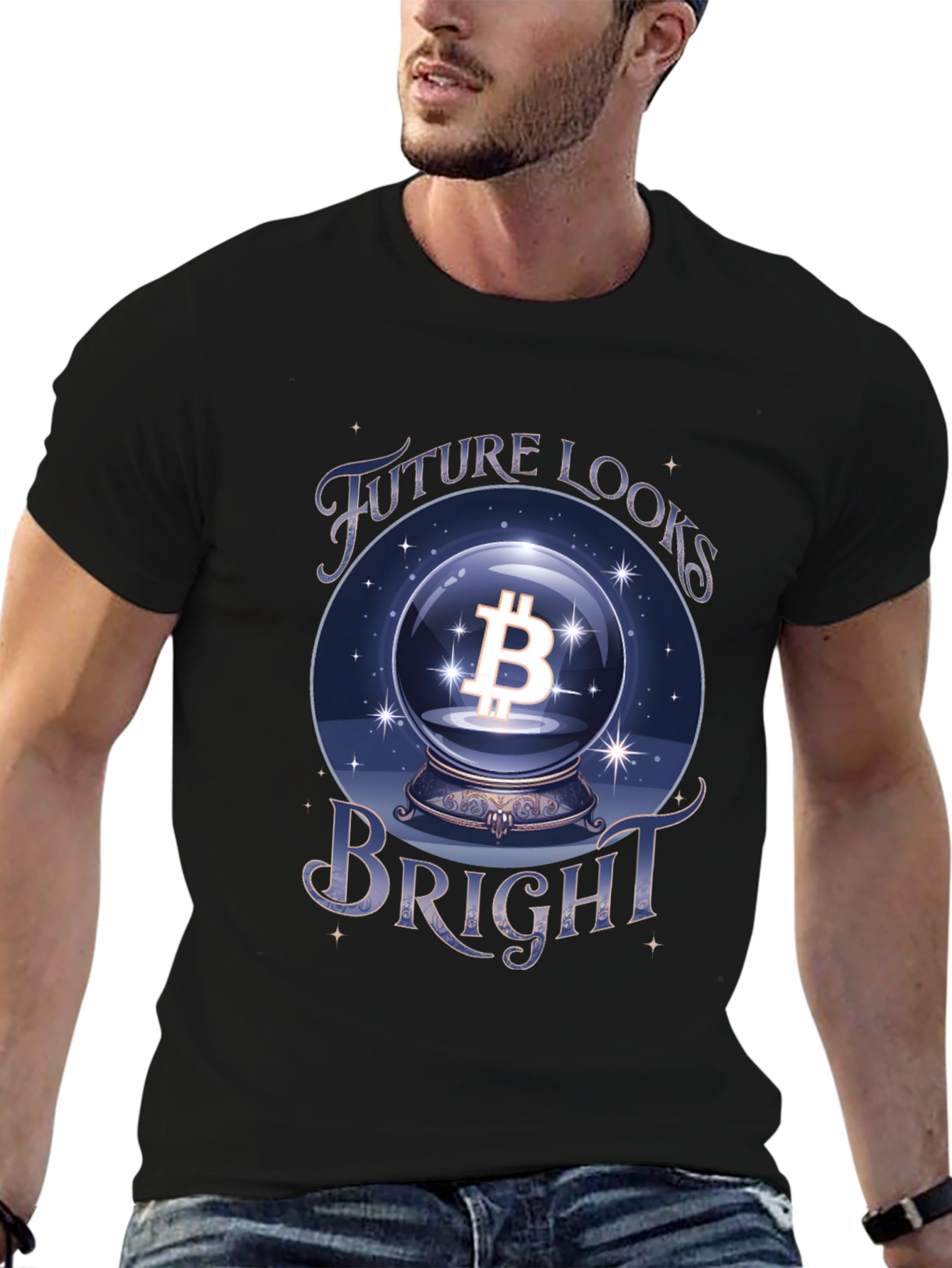 Bitcoin Future Looks Bright Graphic Tee