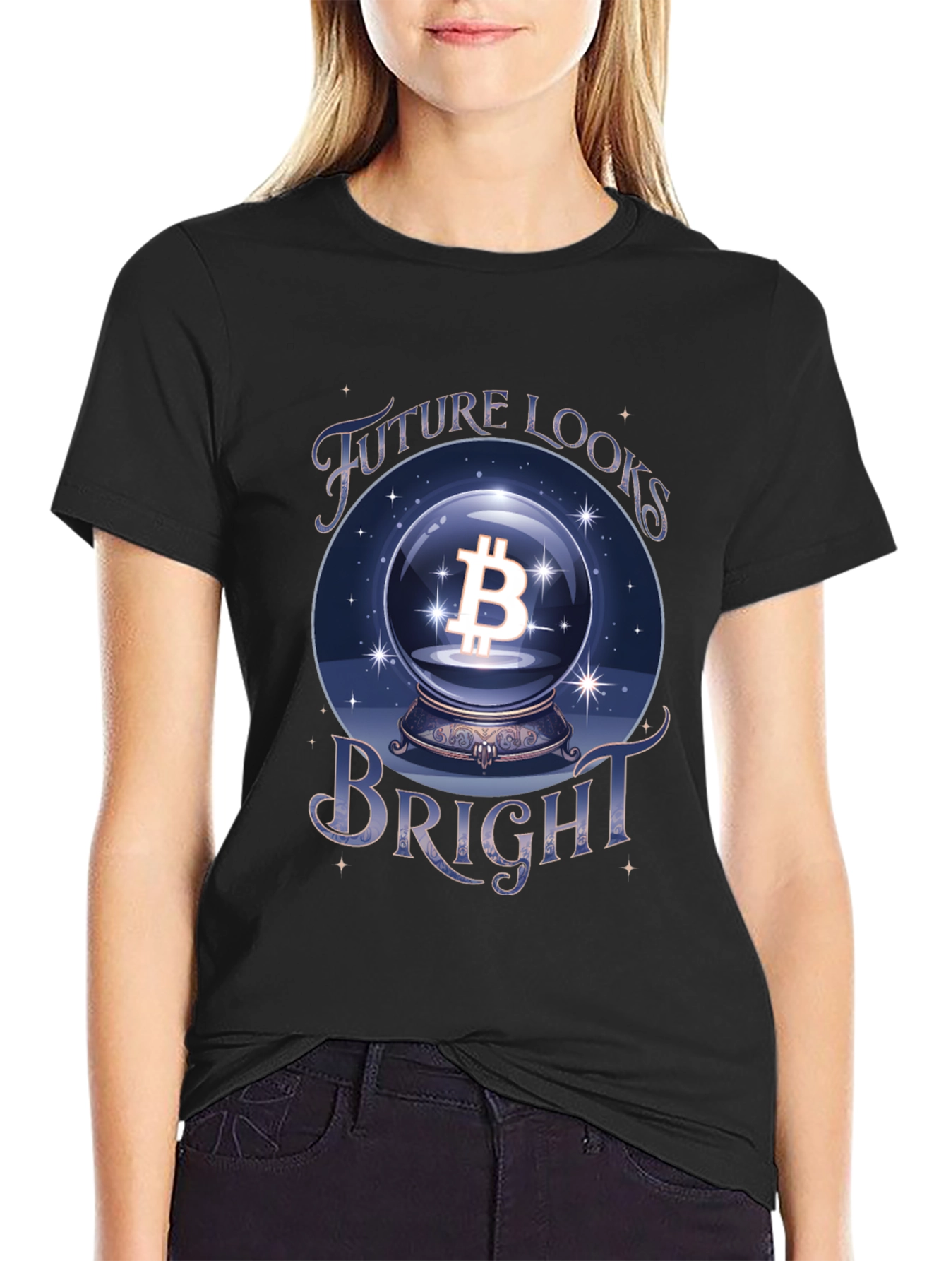Bitcoin Future Looks Bright Graphic Tee