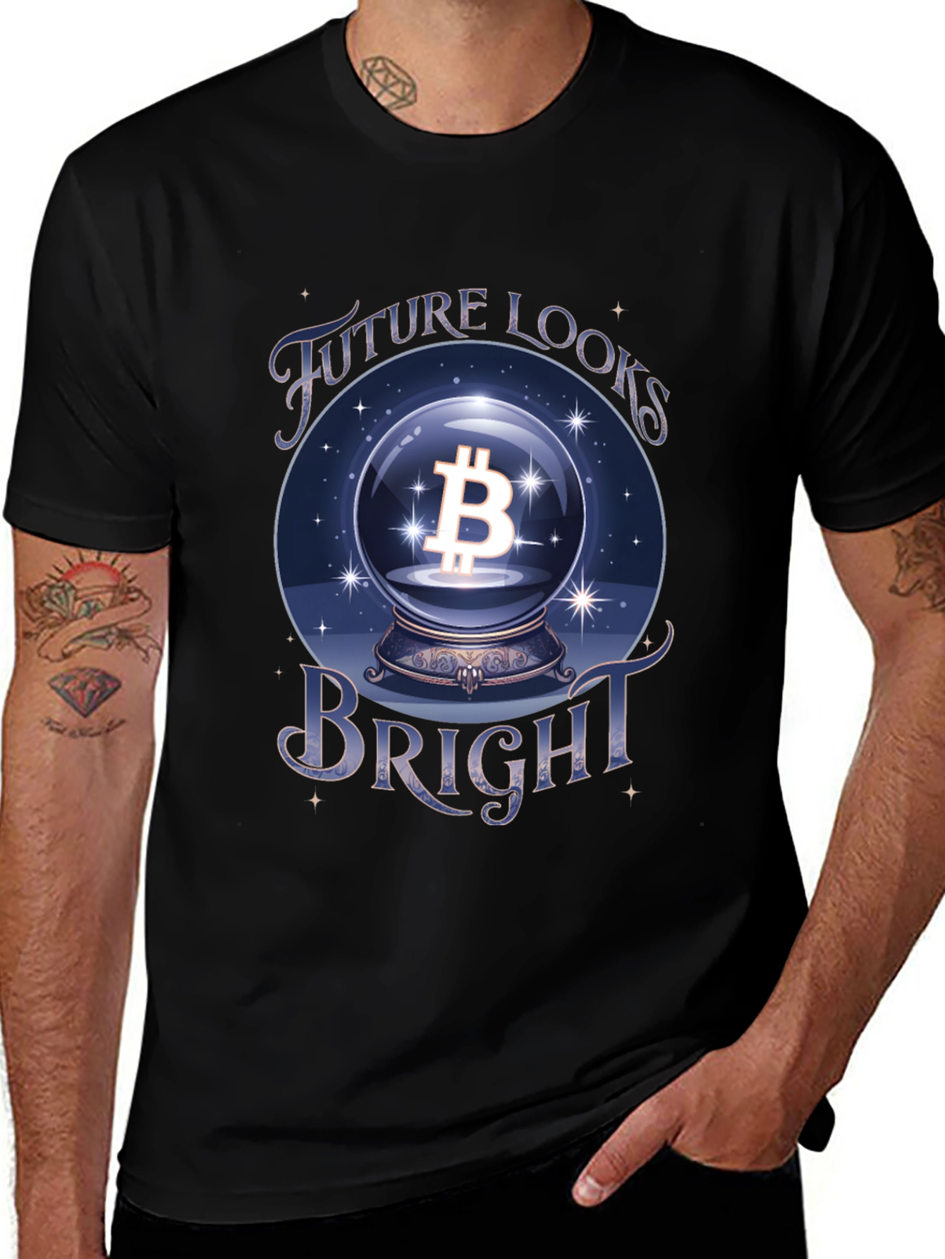 Bitcoin Future Looks Bright Graphic Tee