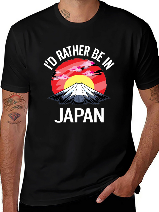 Id Rather Be in Japan T-Shirt