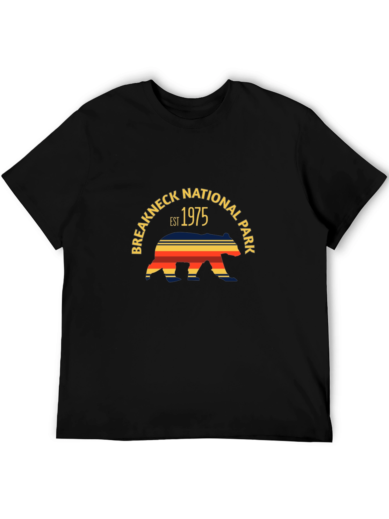 Breakneck National Park Black Tee