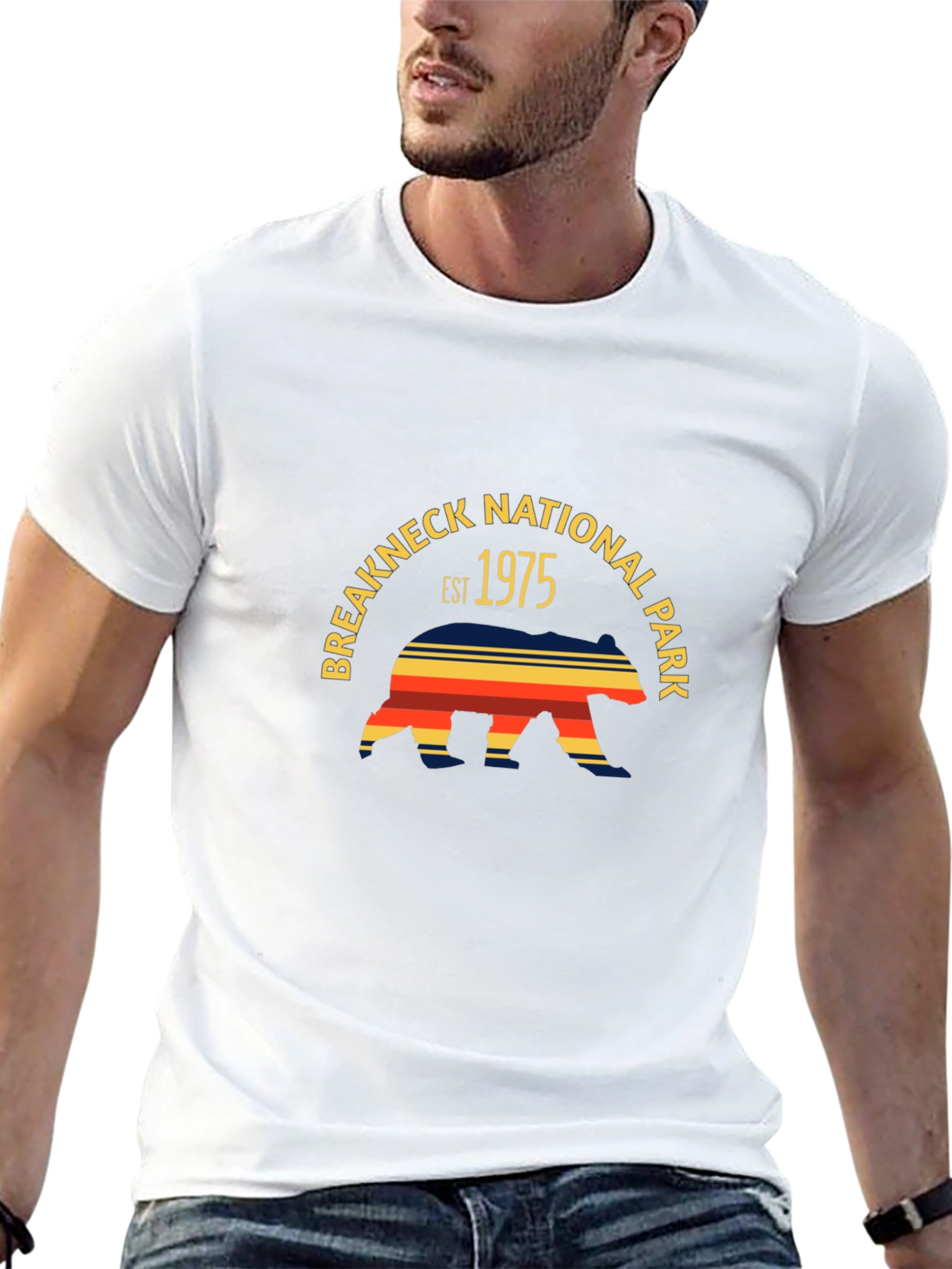 Breakneck National Park Black Tee