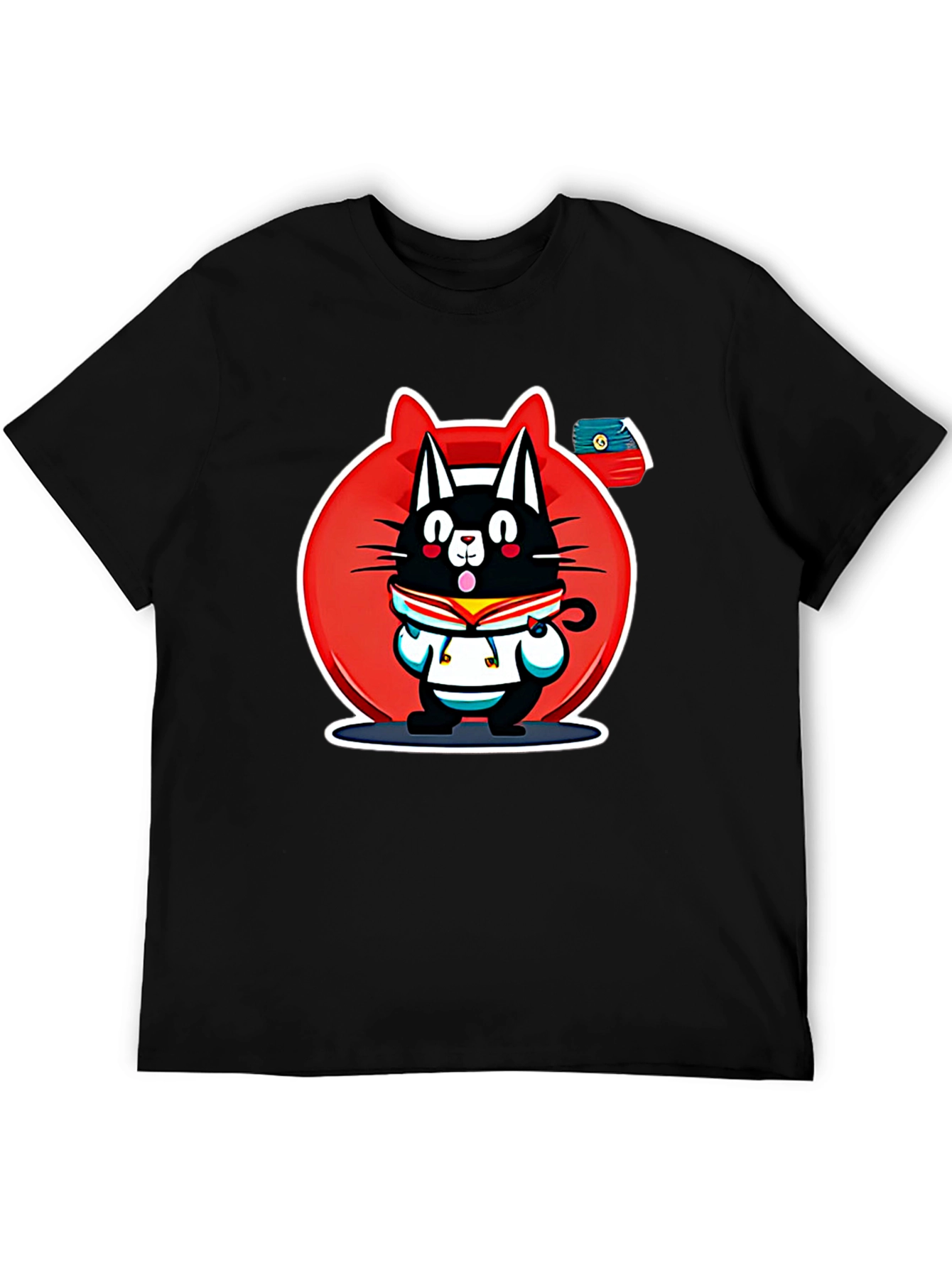 Cartoon Cat T-Shirt