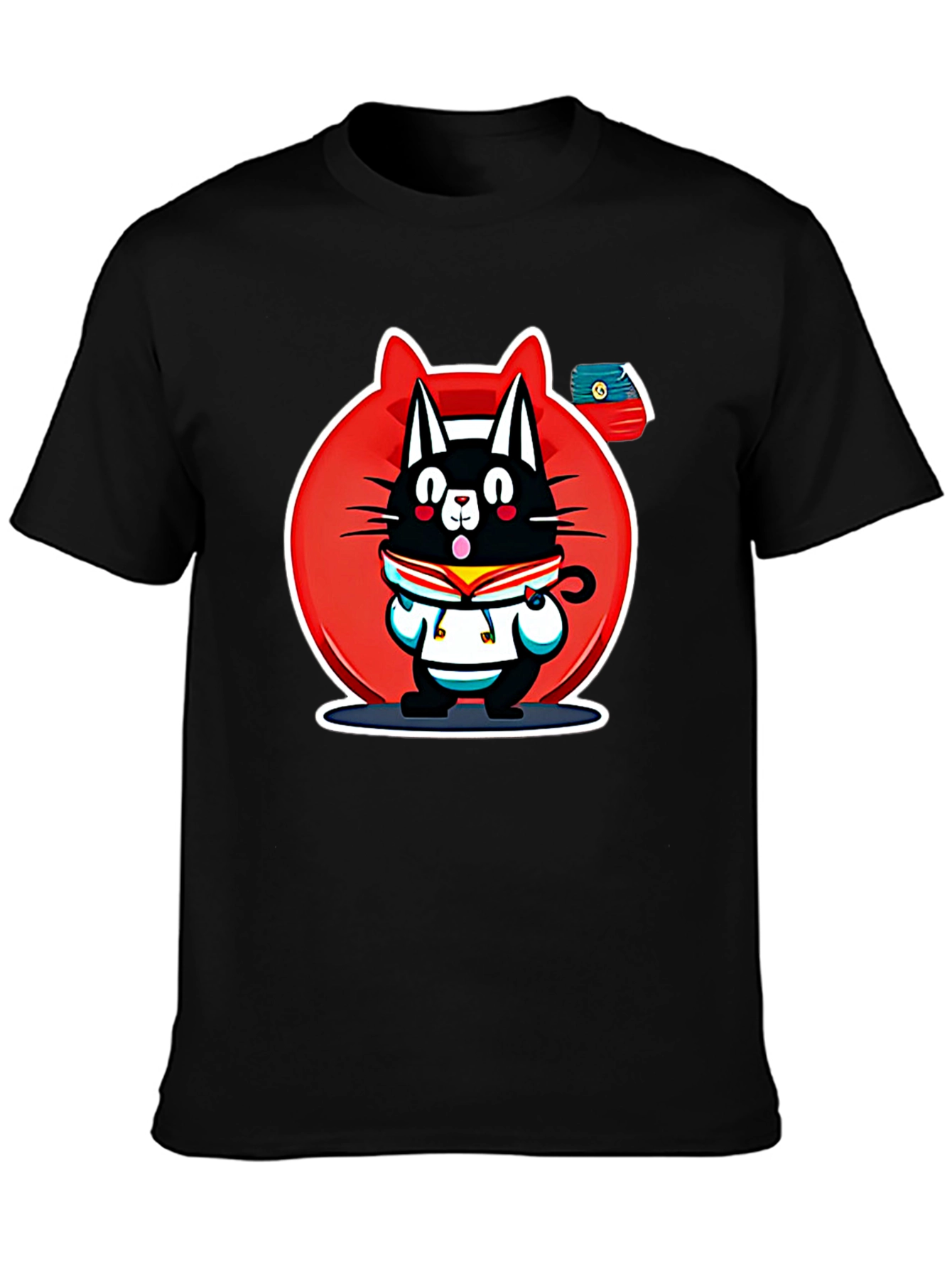 Cartoon Cat T-Shirt