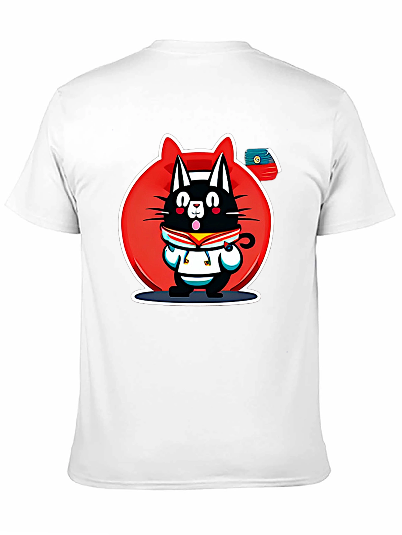 Cartoon Cat T-Shirt
