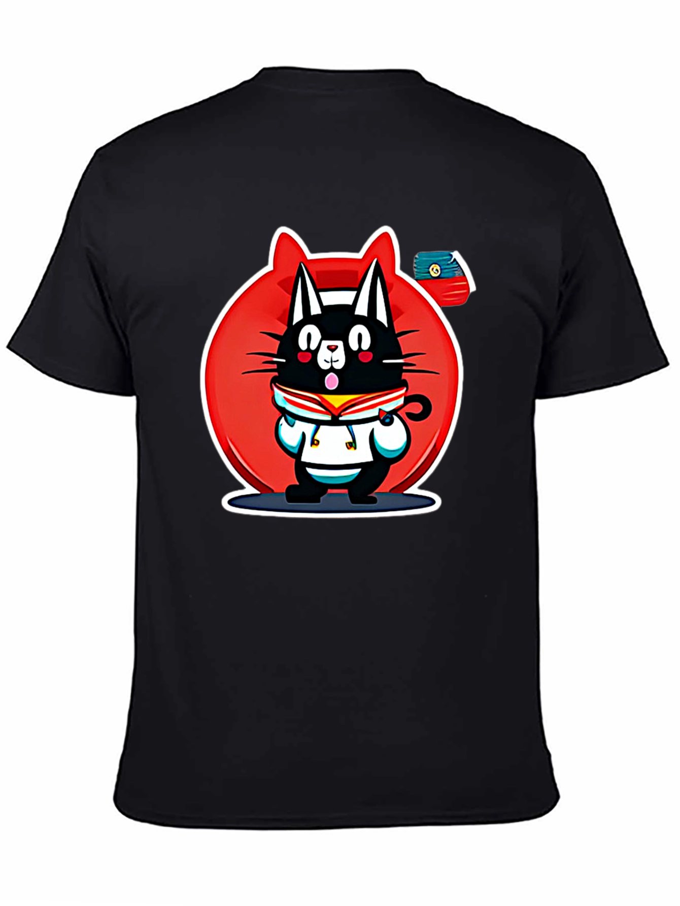 Cartoon Cat T-Shirt