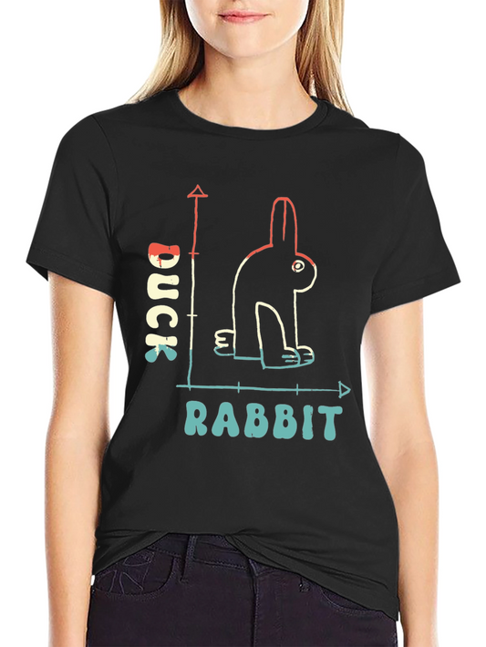 Duck Rabbit Illusion Graphic Tee
