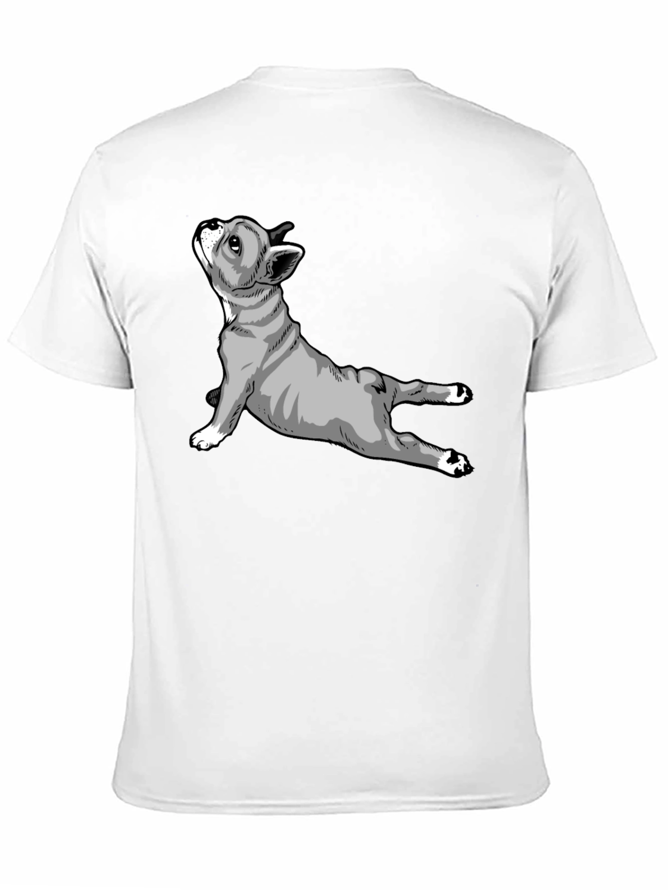 Yoga Dog Graphic T-Shirt - Black